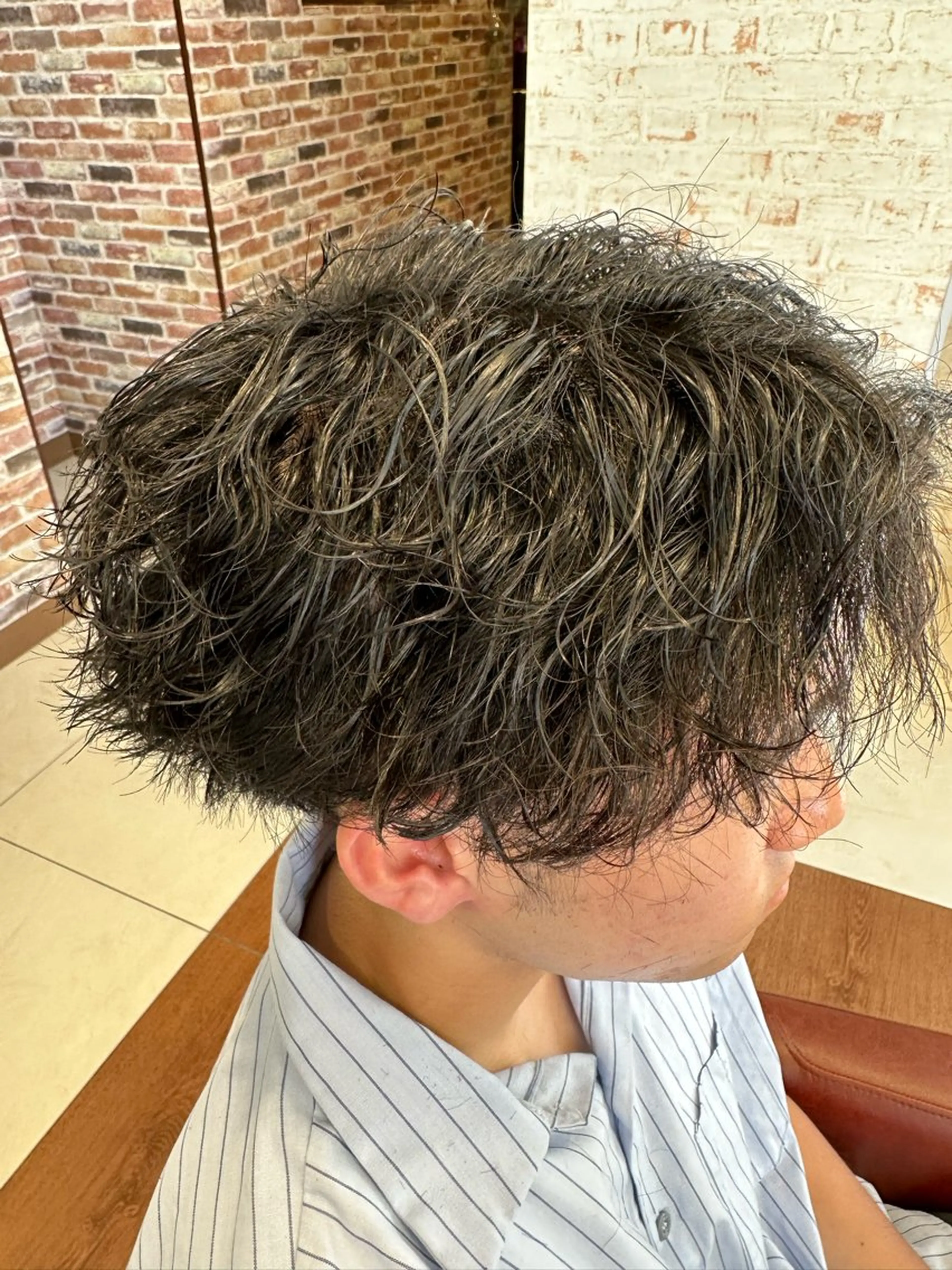 パーマ パーマ 西方 歩乃佳のヘアスタイル
