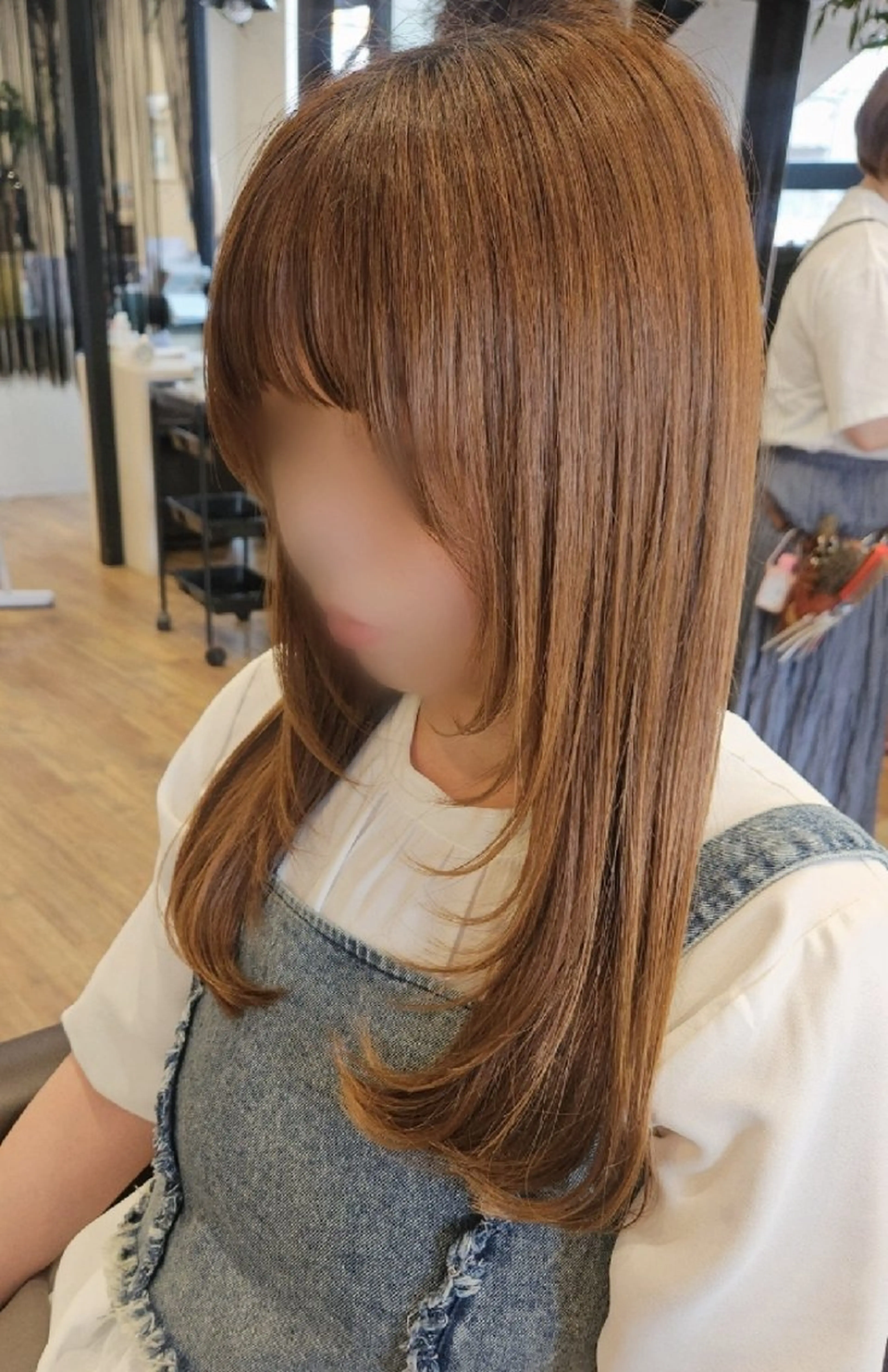 ロング カット トリートメント 関口 友菜のヘアスタイル