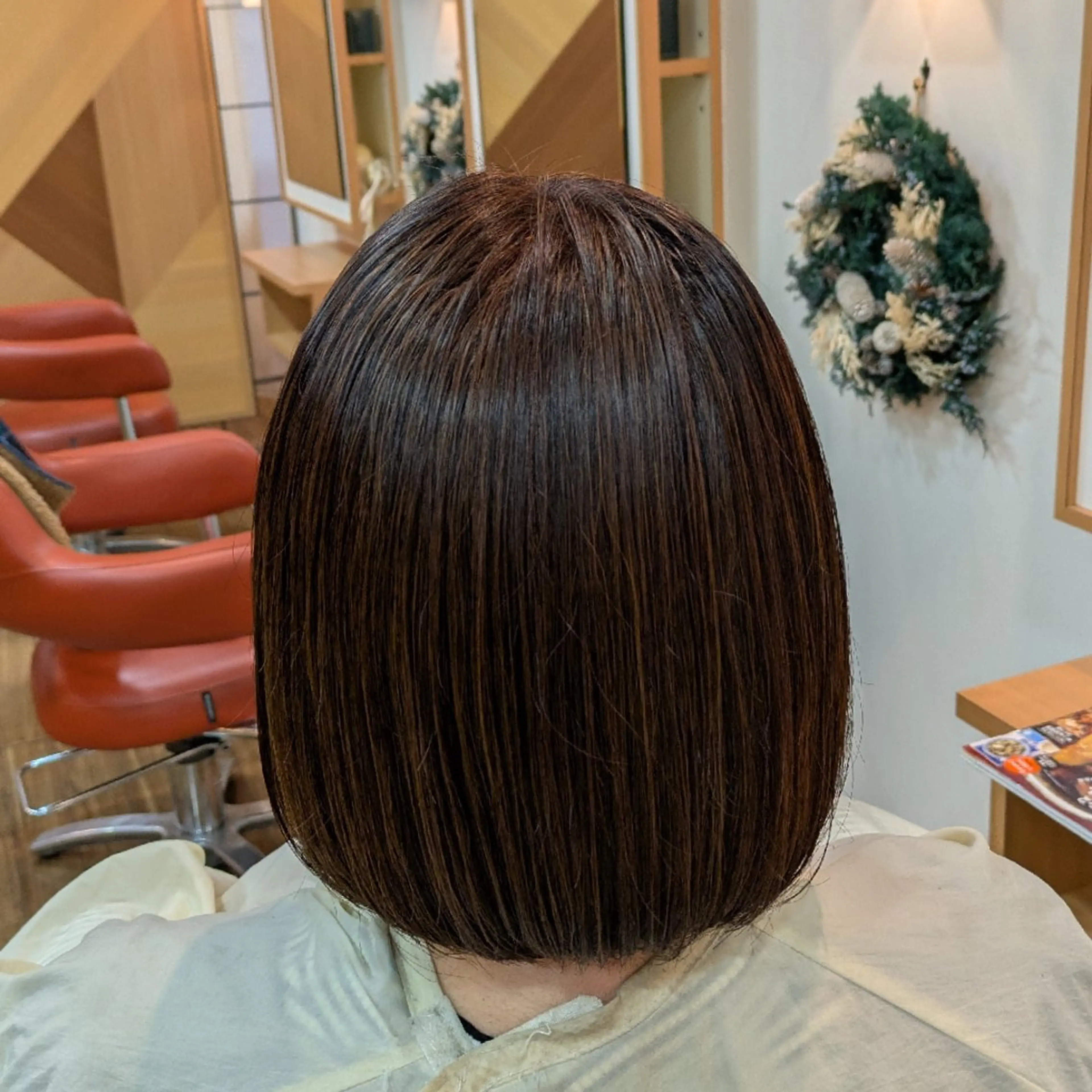 ショート ボブ カット ヘッドスパ 美容室IWAMI所属・中谷亮介 /大人世代🌱のヘアスタイル