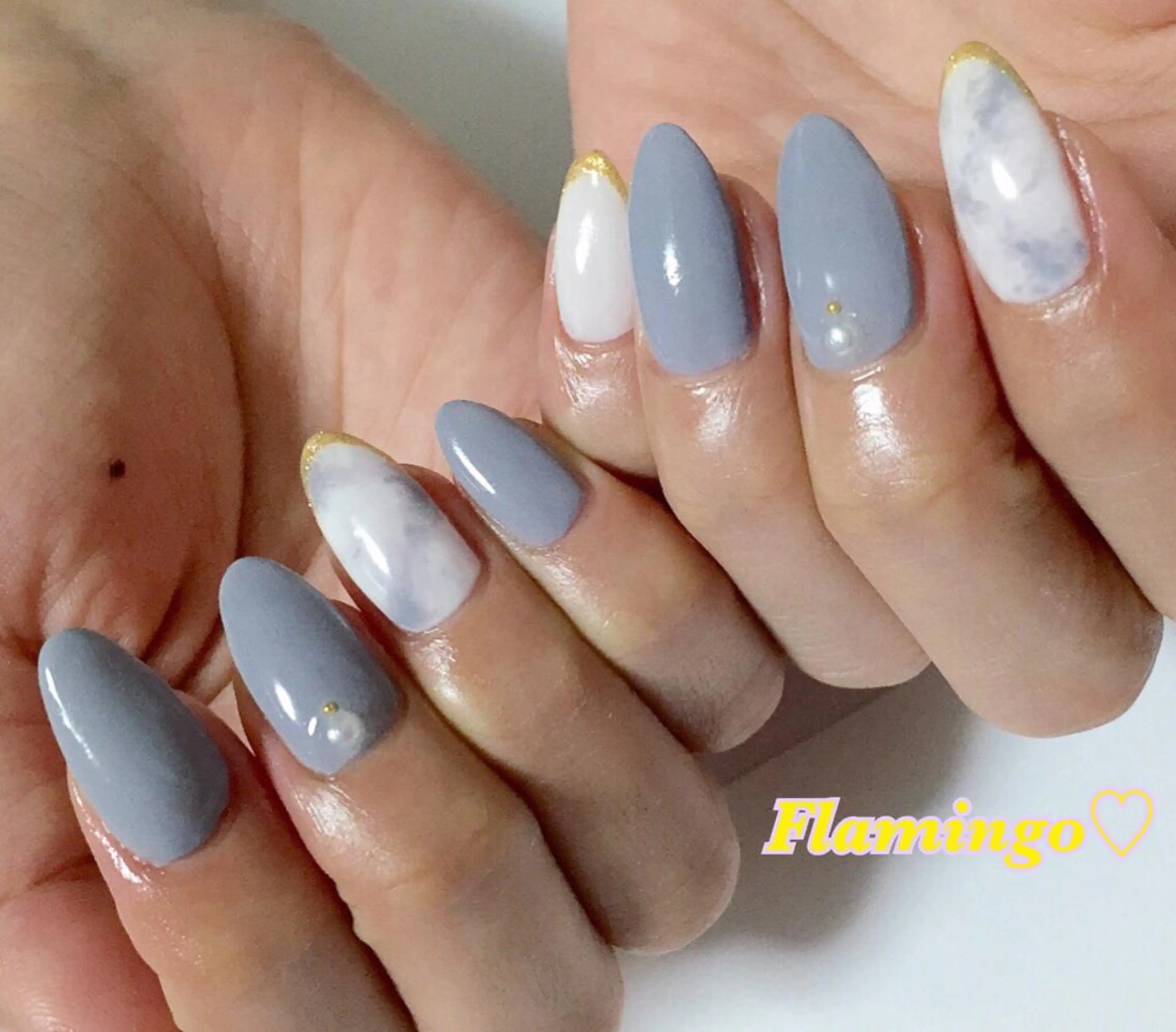 ネイル フレンチネイル 40代からの爪を守る ×ケア重視サロン♡のネイルデザイン