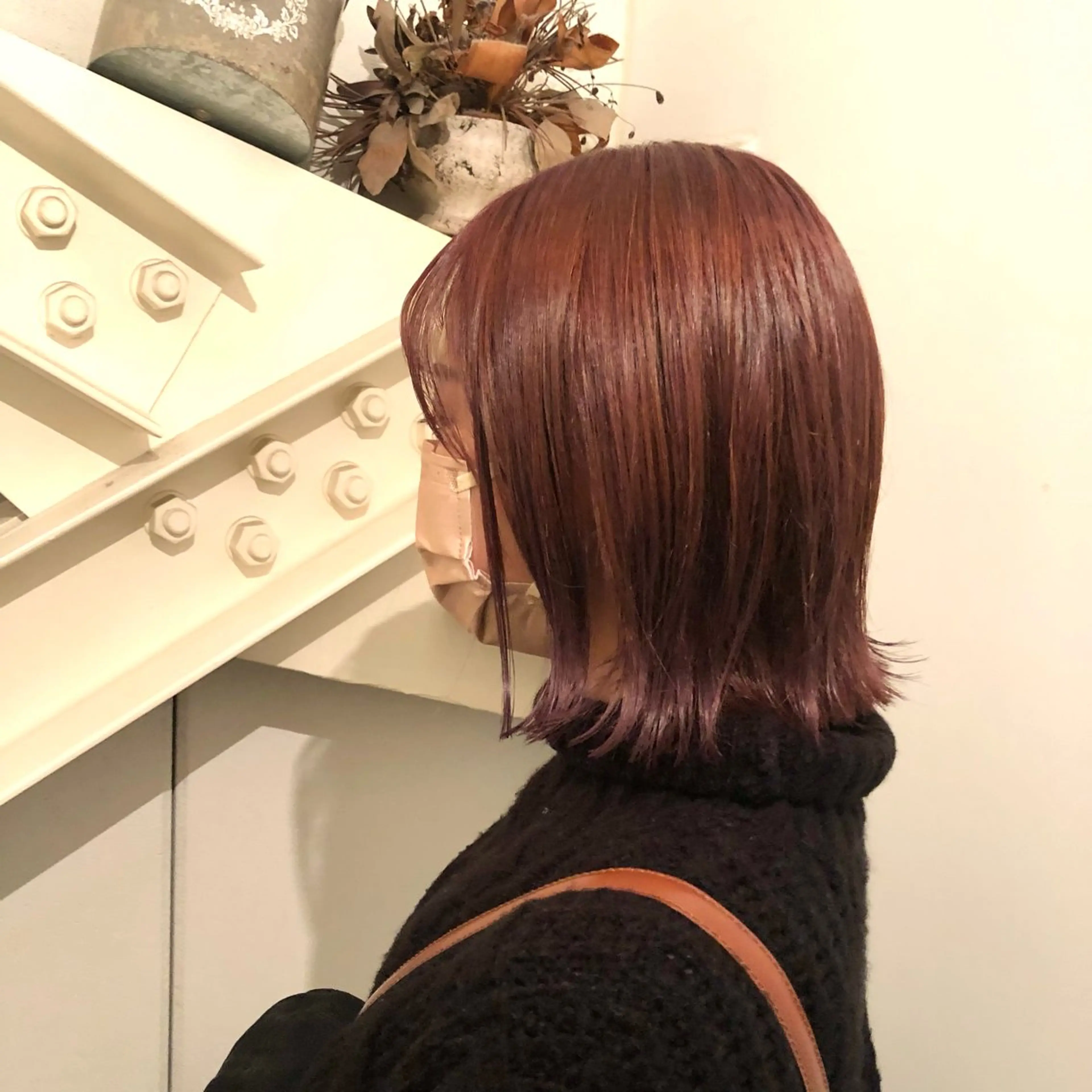 ショート カット ヘアカラー トリートメント 高津 千慧のヘアスタイル