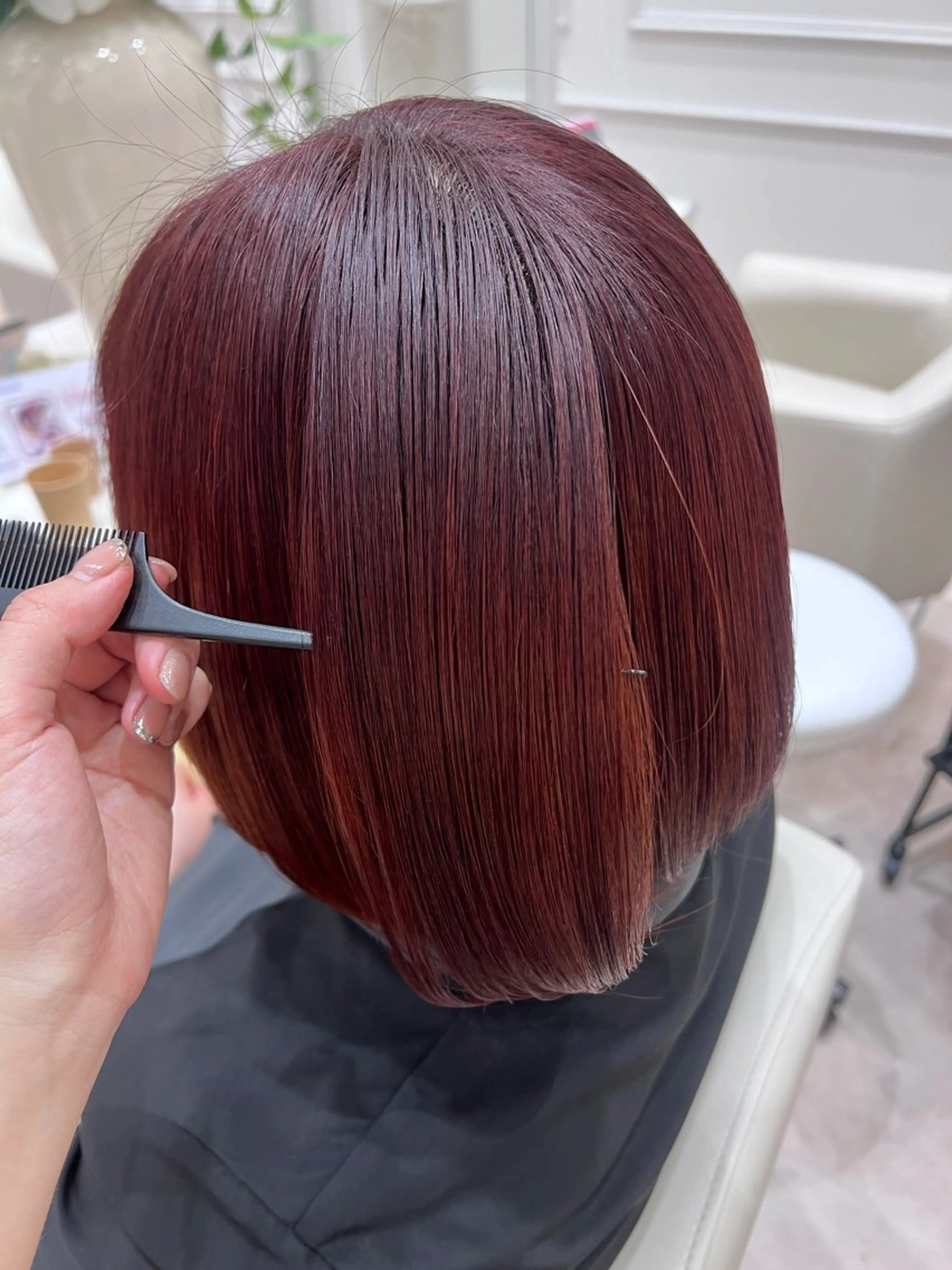 ショート カラー ヘアカラー FEERIE 晴海店 荒木優菜のヘアスタイル