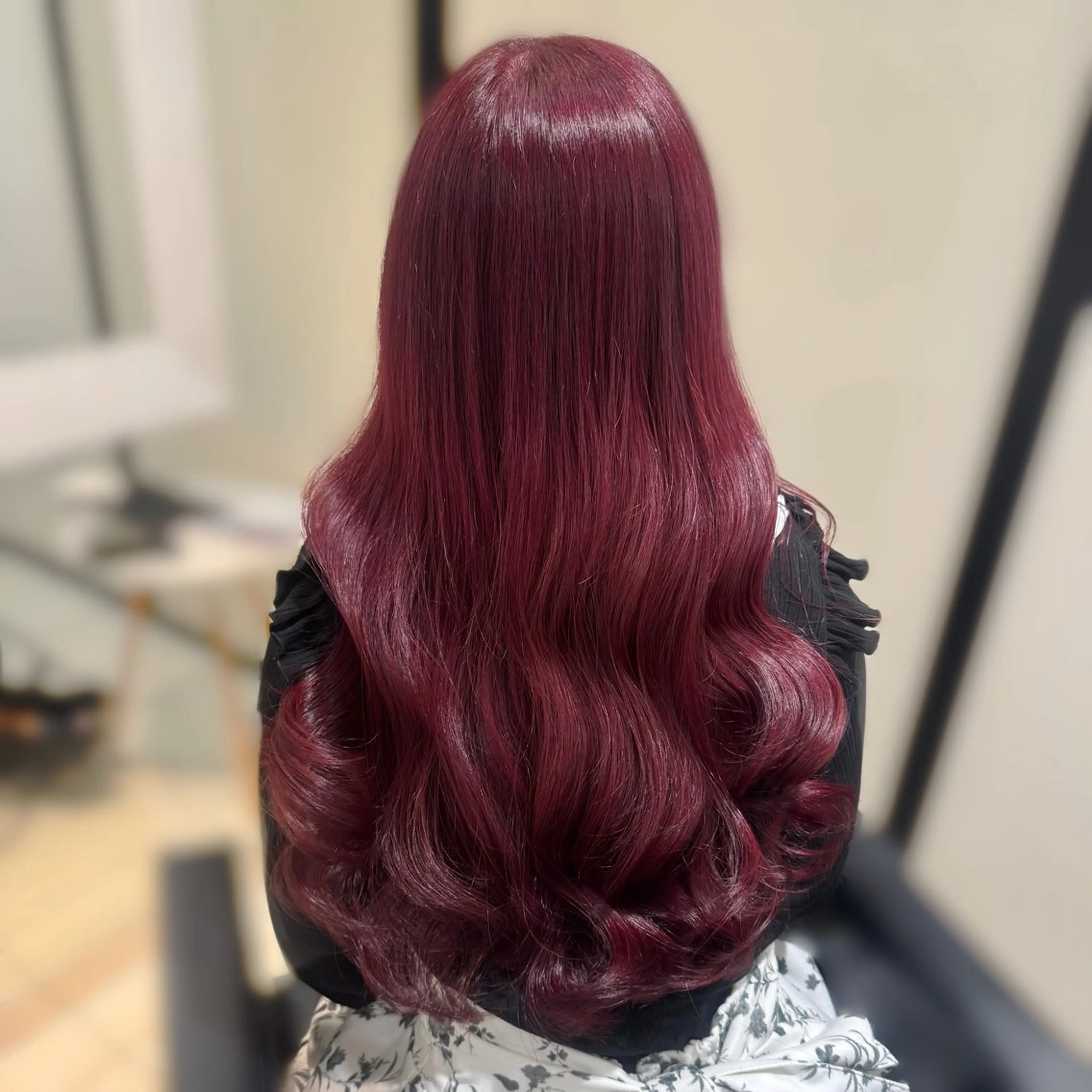 ロング カラー ヘアカラー トリートメント kana ブリーチなしカラー✨のヘアスタイル