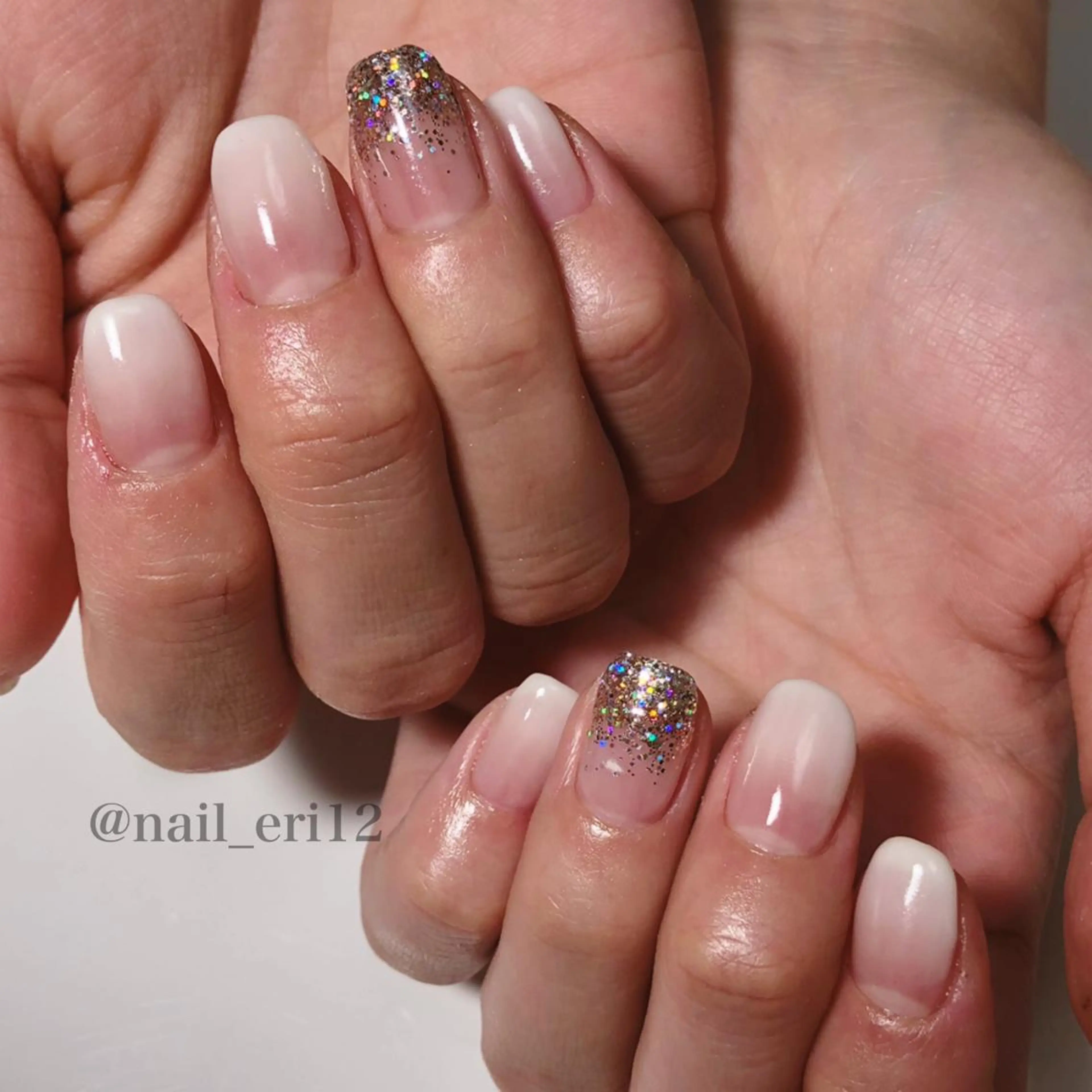 ミディアム ネイル nail salon &e eriのネイルデザイン