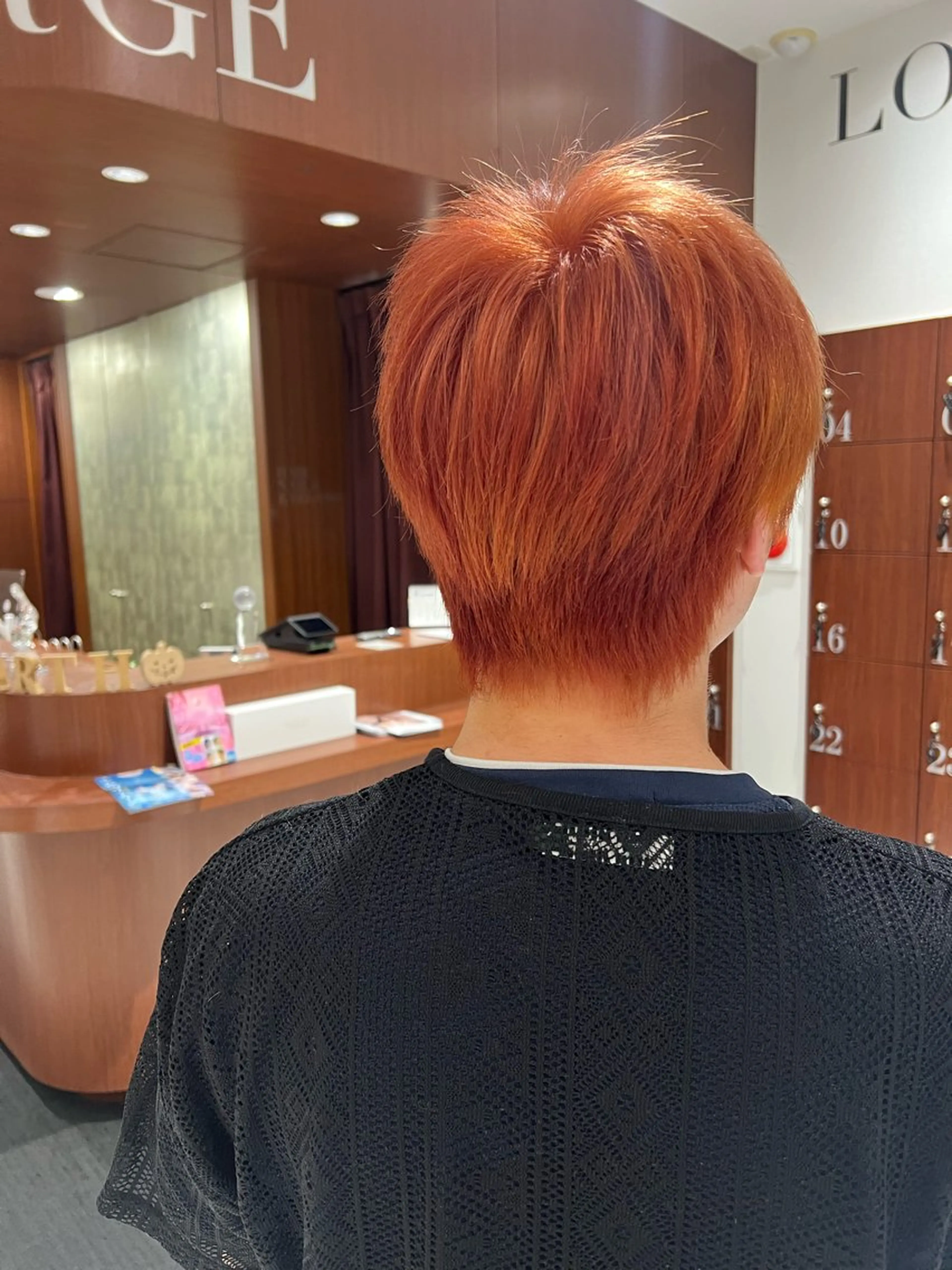 メンズ ヘアカラー 辻村 遥楓のヘアスタイル