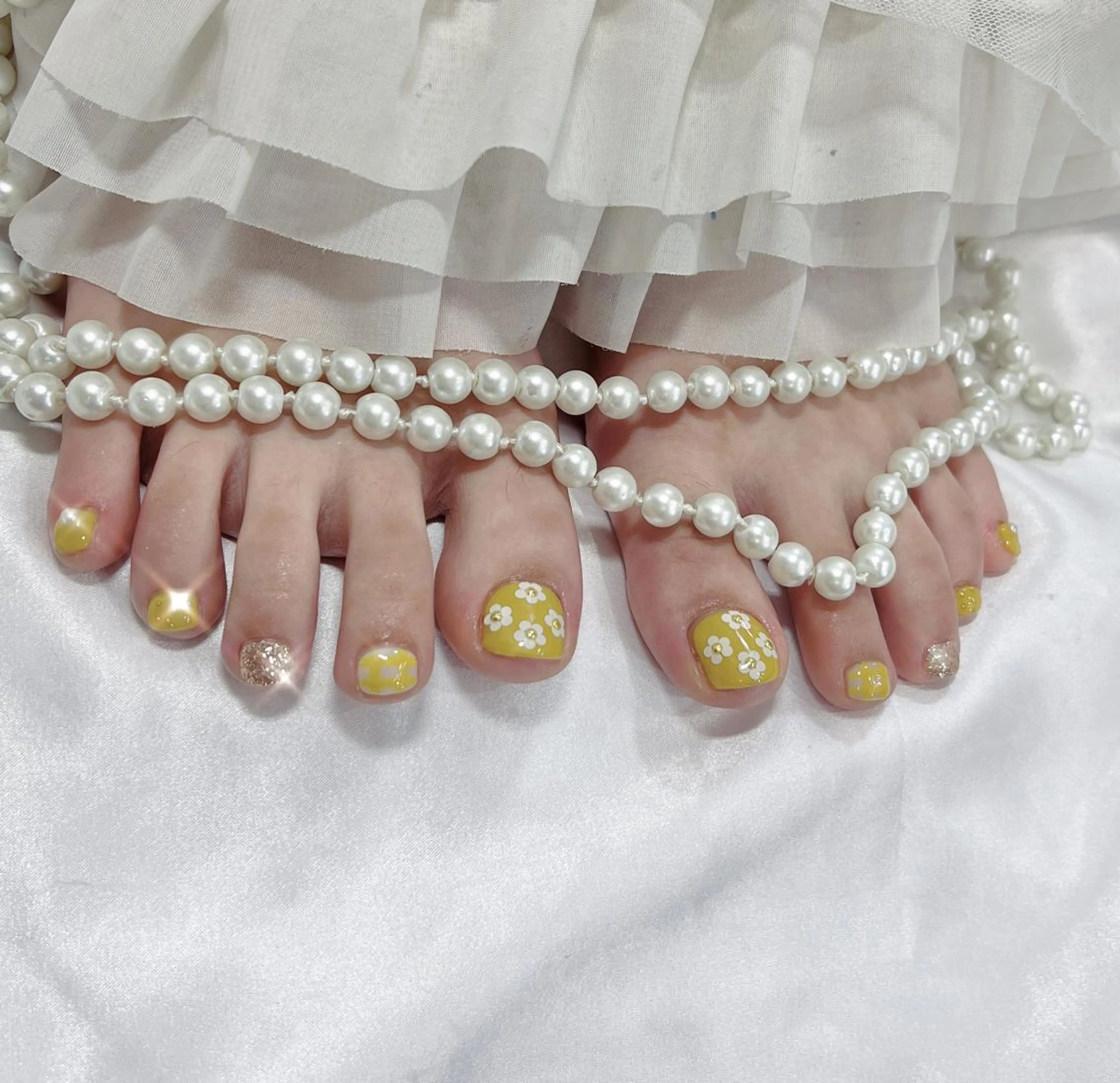 🎀【Foot】90分つけ放題7200円(シンプル持ち込みデザイン)(アート2本まで)🎀の写真