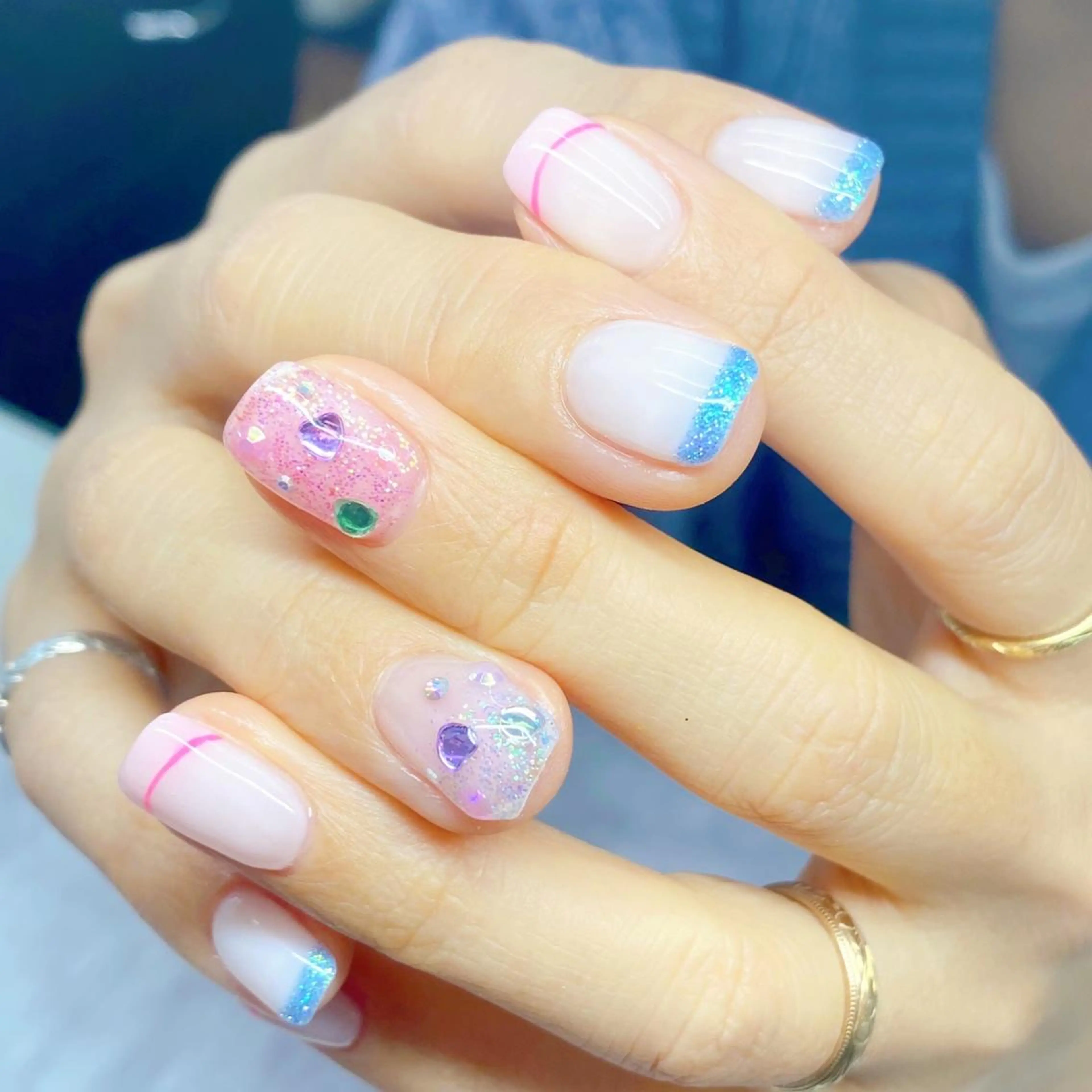 ネイル ハンドネイル ハンドケア 💐ka yo💐（東白楽）のネイルデザイン