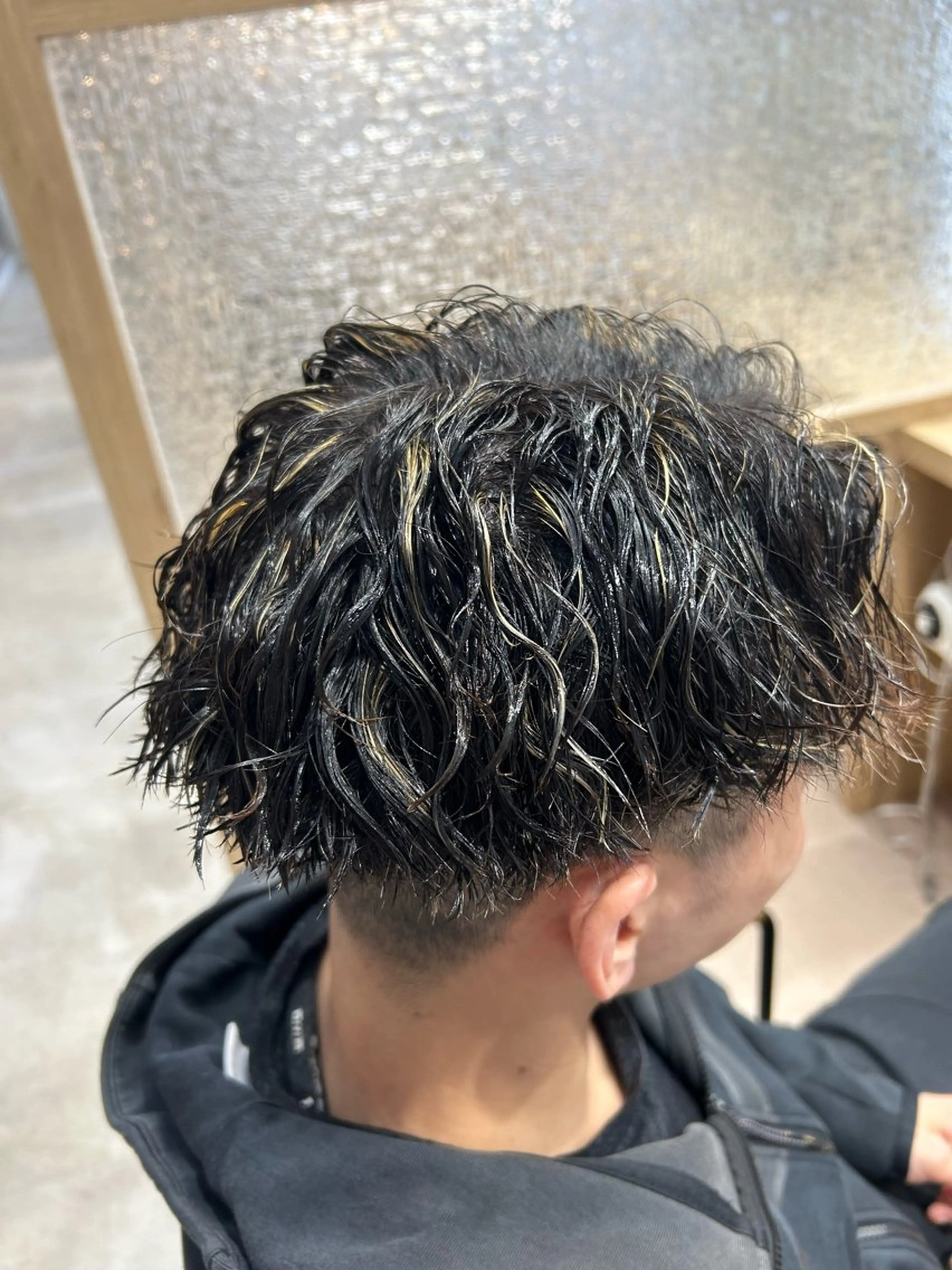 ショート パーマ カット ヘアカラー パーマ 癖毛￤ボブ￤暖色 🍒竹下 茜🍒のヘアスタイル