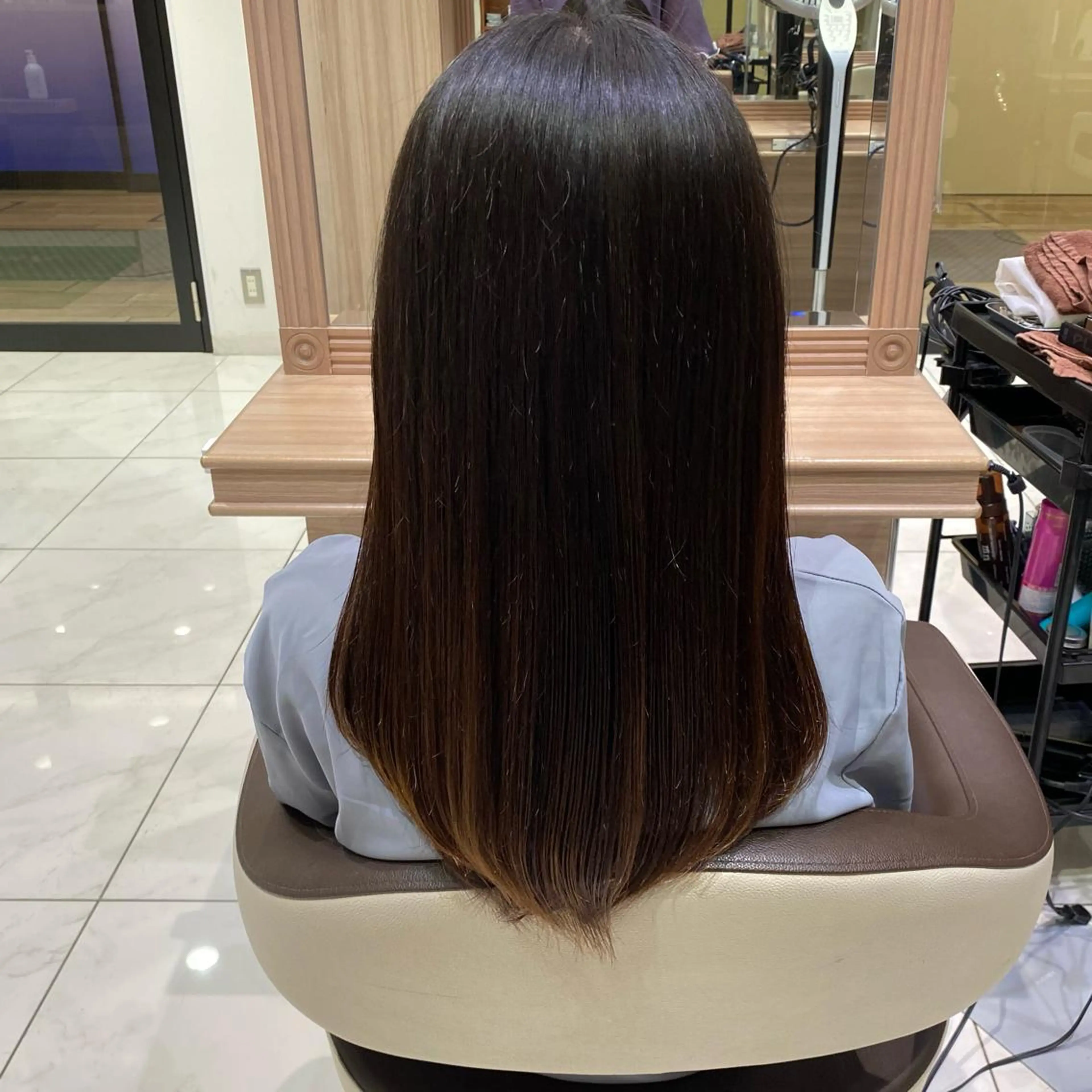ロング 飯田 みづきのヘアスタイル