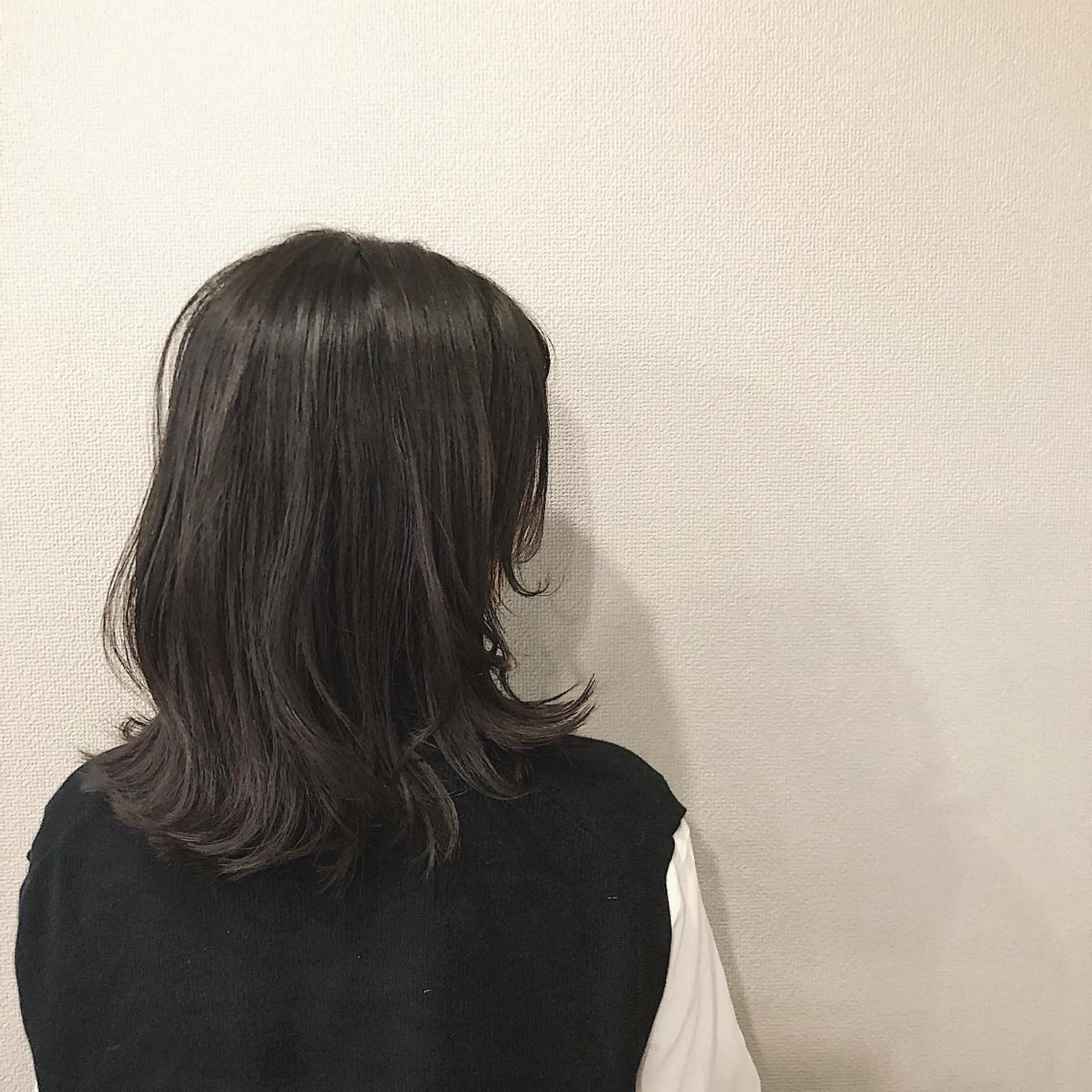 ミディアム くせ毛 縮毛矯正 カット 縮毛矯正 CISCO所属・山口 浩之のヘアスタイル