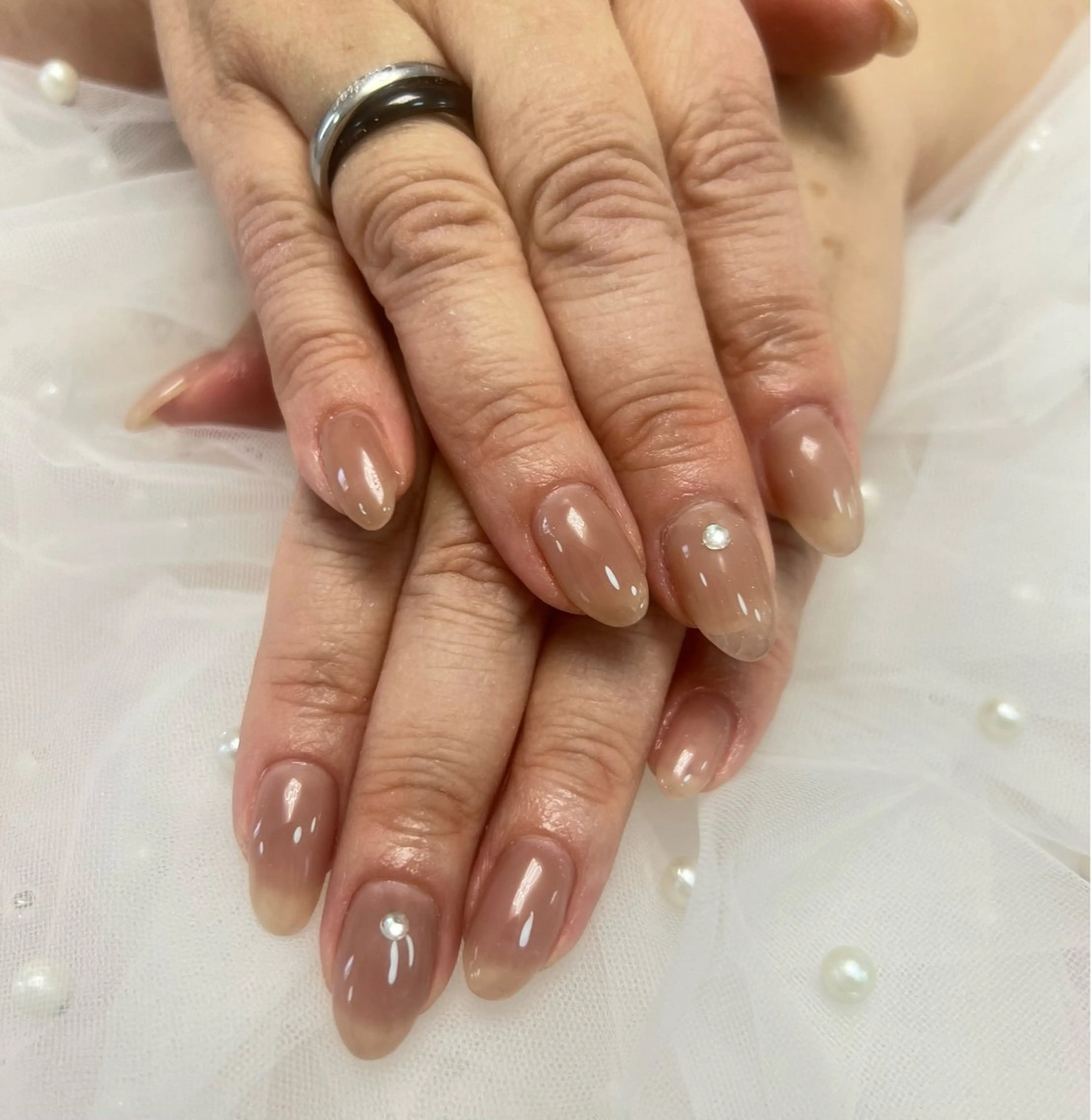 ネイル アートネイル チークネイル 成人式 長さ出し フットネイル ハンドネイル フットネイル ハンドケア YK Rinのネイルデザイン