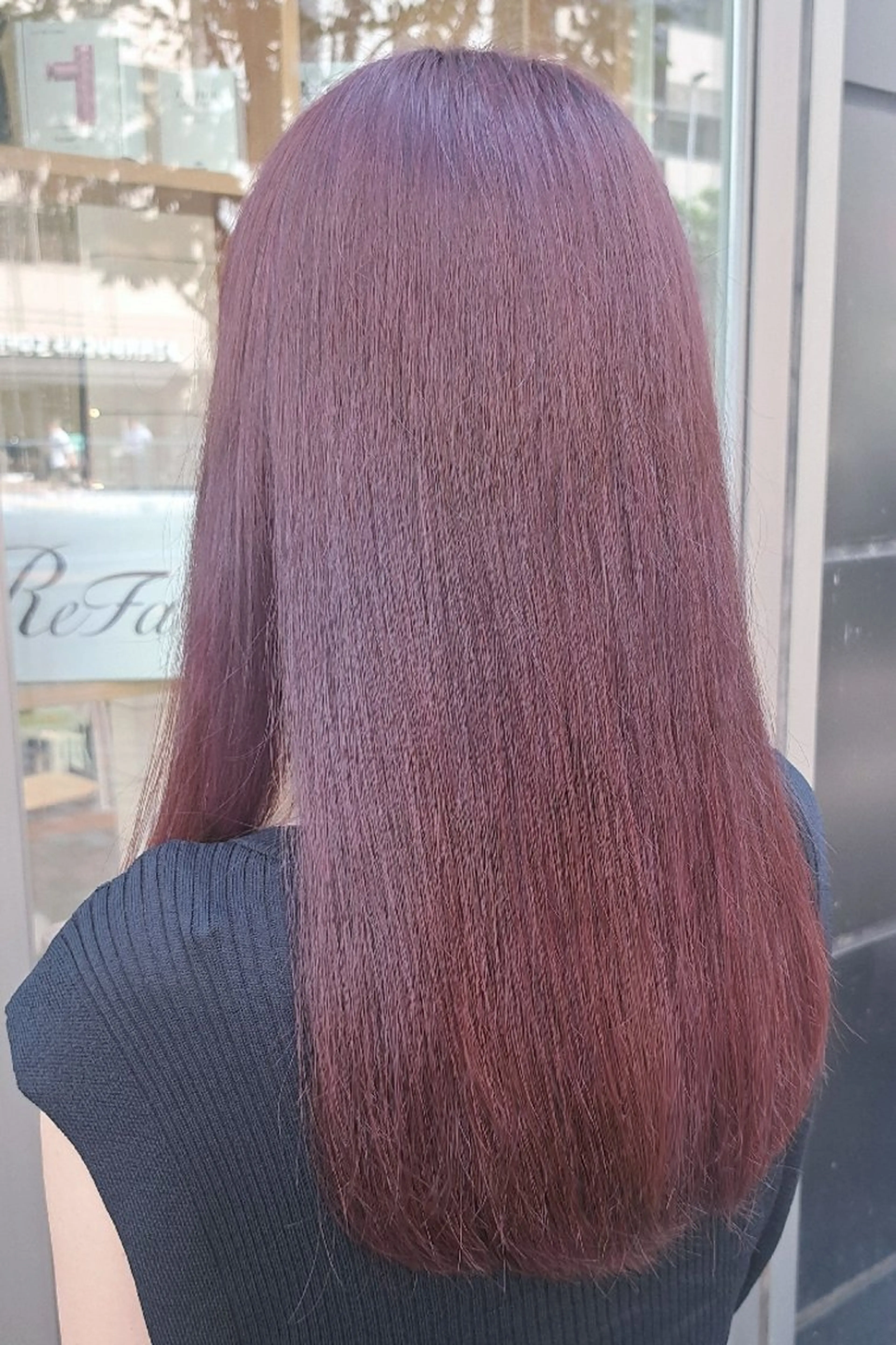 ロング カラー ブリーチ ラベンダーカラー ピンクカラー ピンクラベンダー ヘアカラー 渋谷／ ＭＩＹＵのヘアスタイル