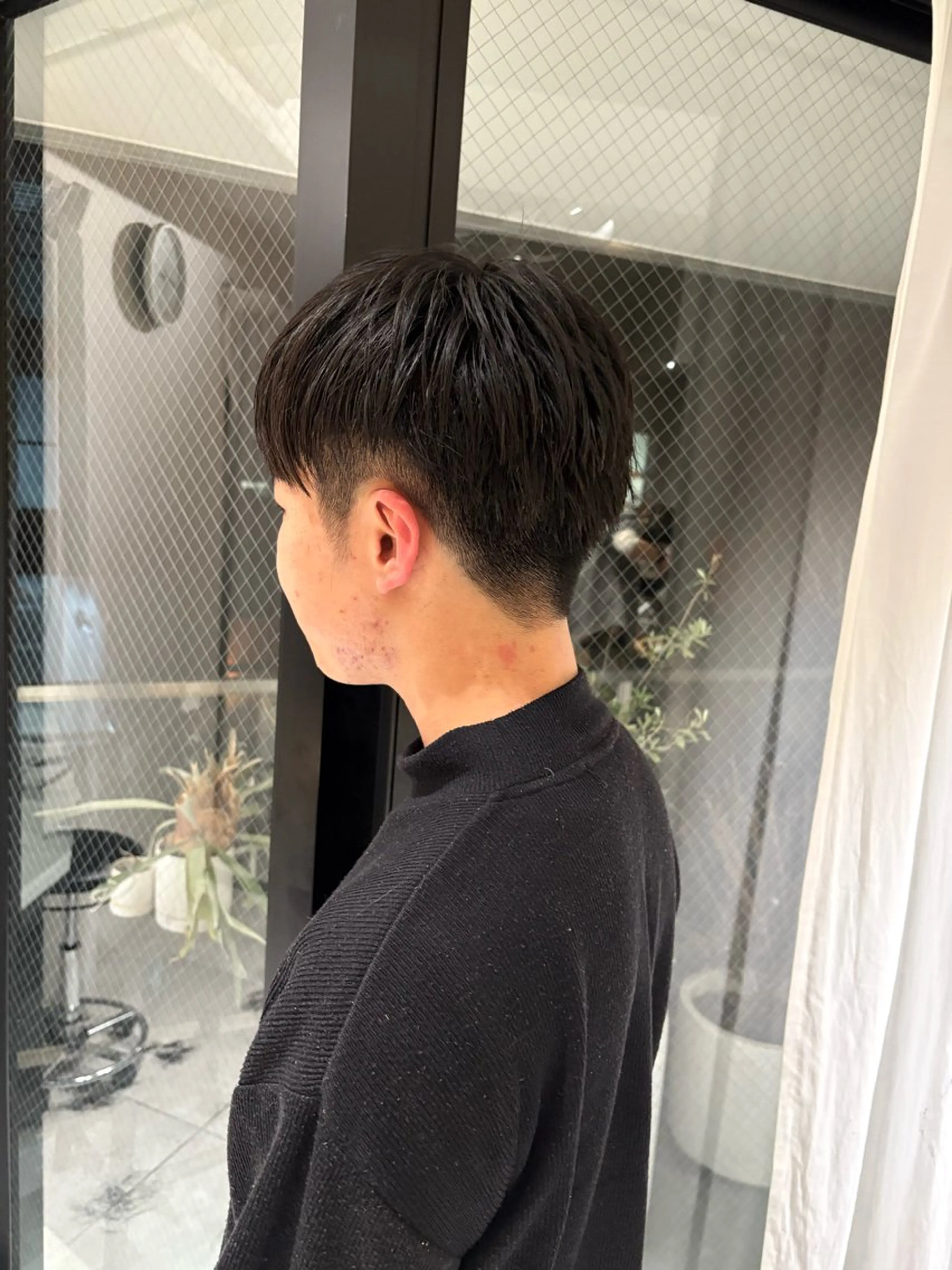 メンズ レイヤーカット/ 透明感カラー🪼風香のヘアスタイル