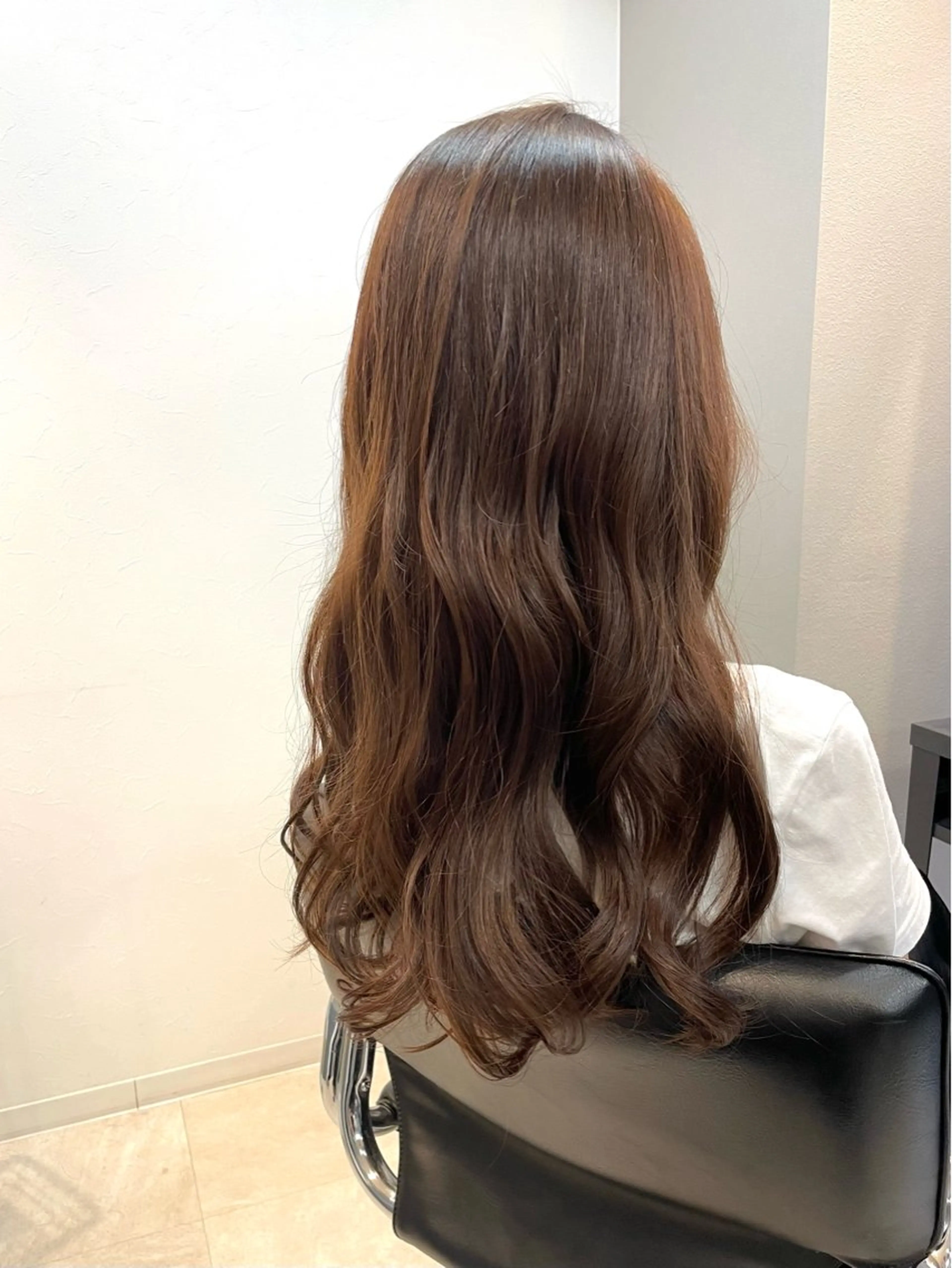 ロング カラー カット ヘアカラー トリートメント 🍨モテベージュ🩰 miraiのヘアスタイル
