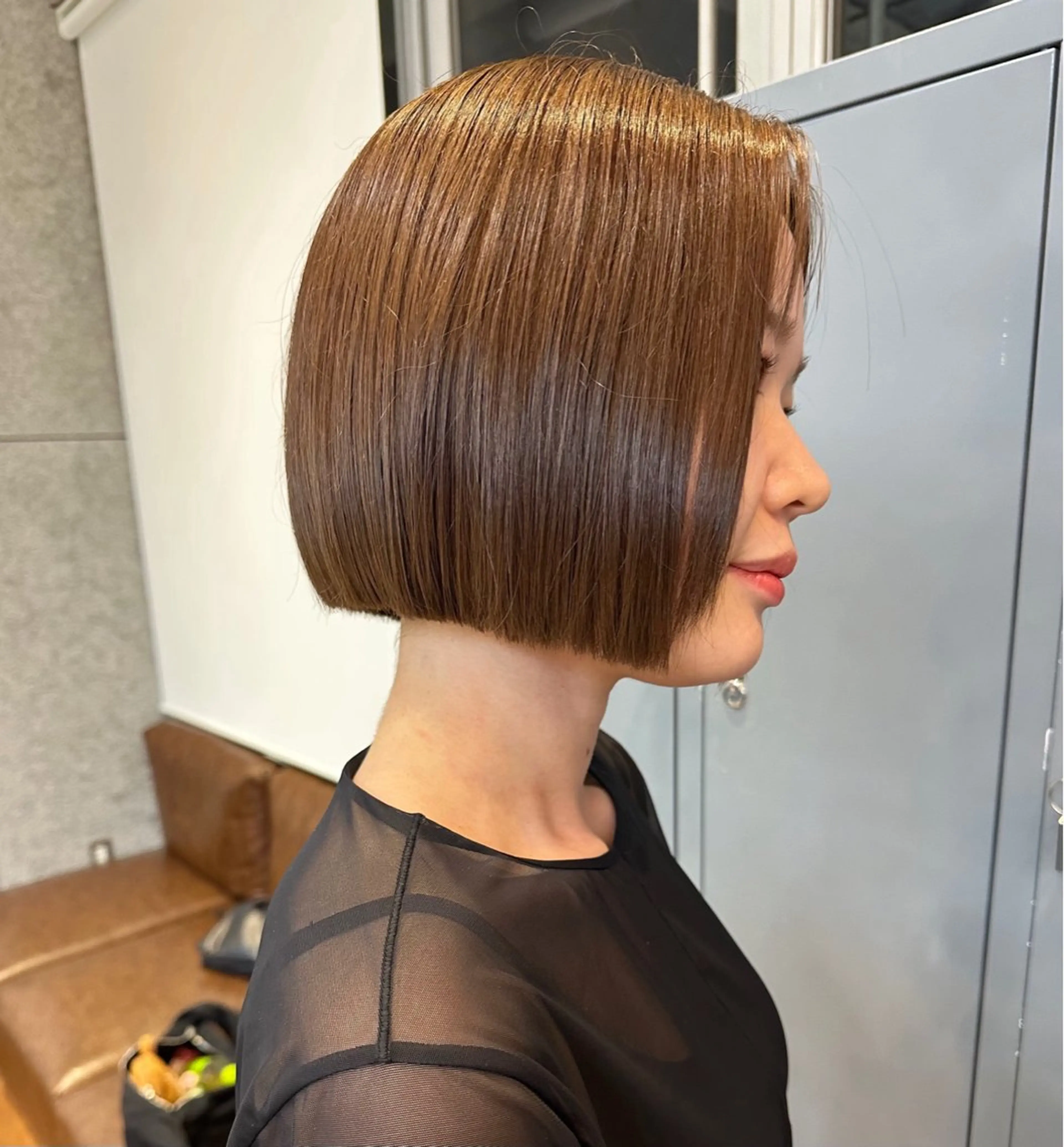 カラー ヘアカラー トリートメント 艶 ハイトーン✨ユキノのヘアスタイル