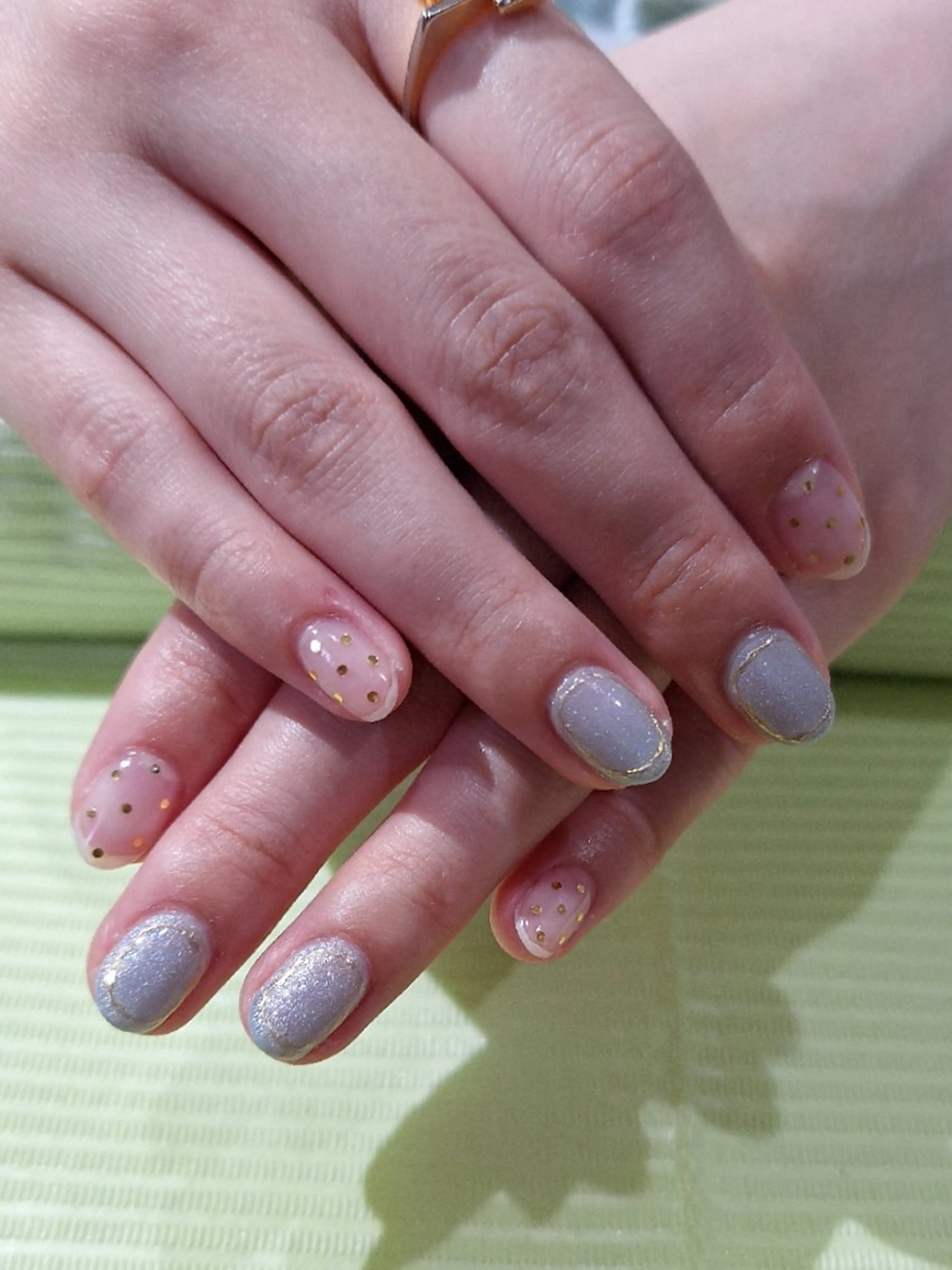 ネイル シルバー 🌸aoi nail24のネイルデザイン