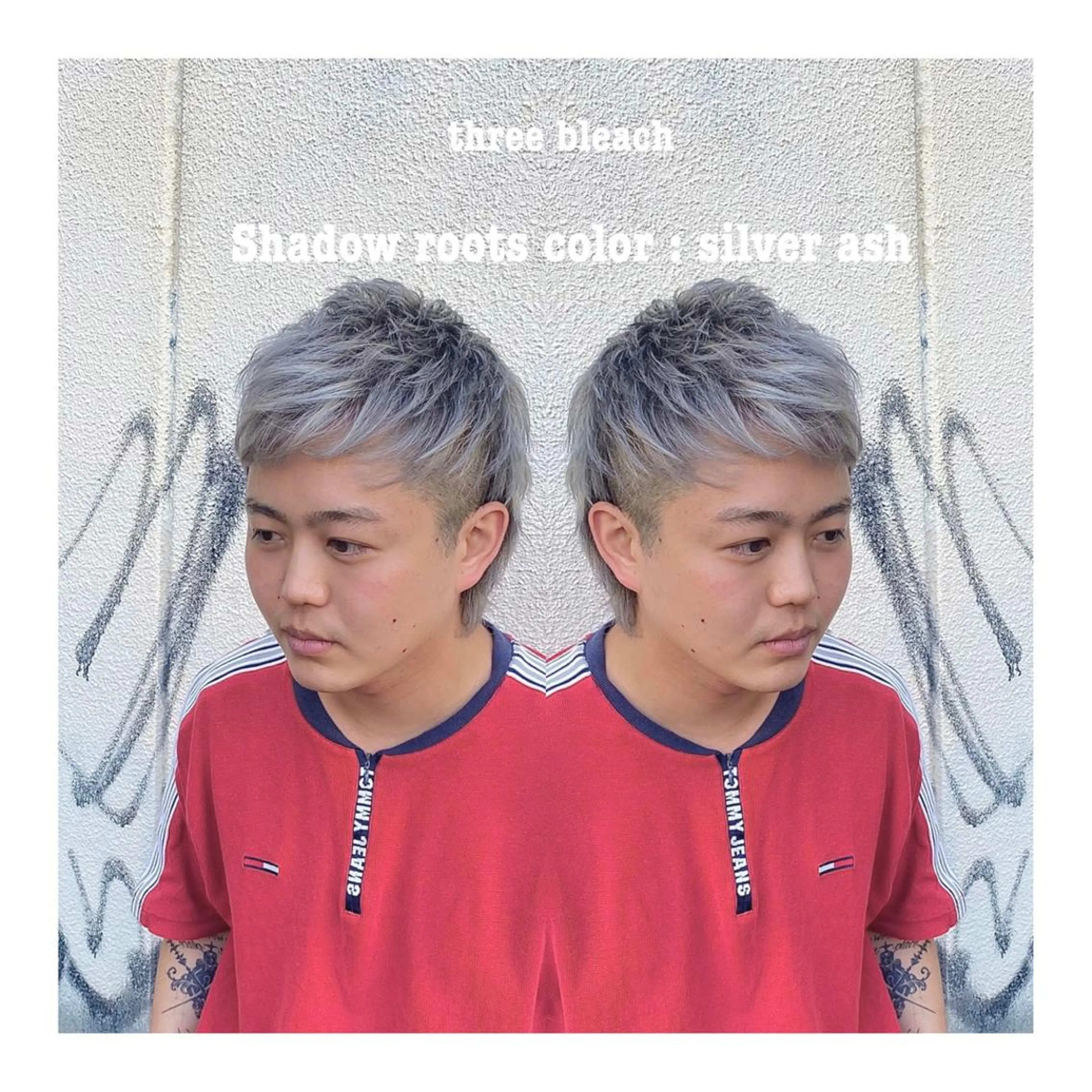 メンズ メンズブリーチ Lafith hair root 大橋店所属・原 朱音のヘアスタイル