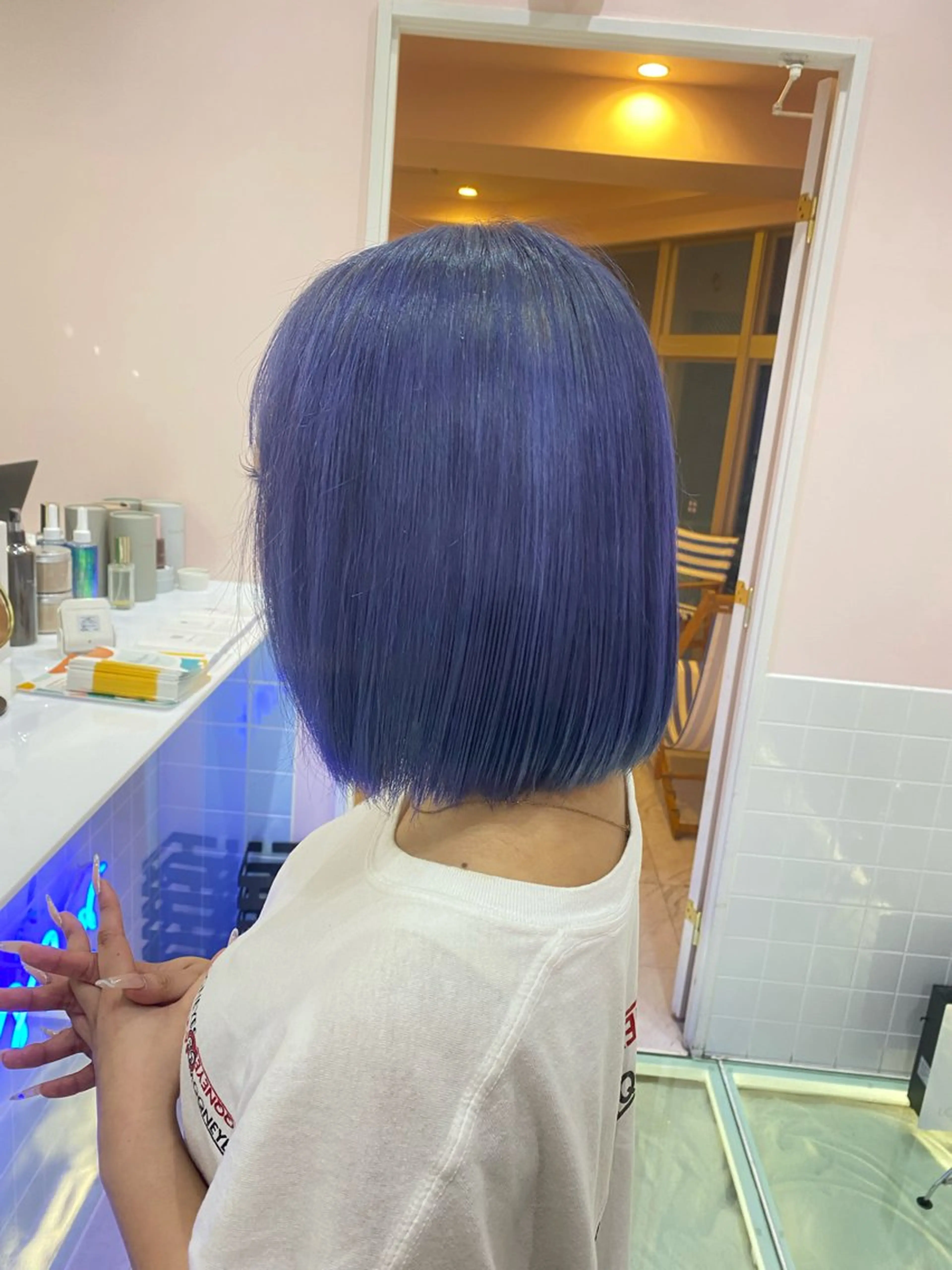 ショート カラー 透明感／寒色 🩵 Miyuu🩵のヘアスタイル