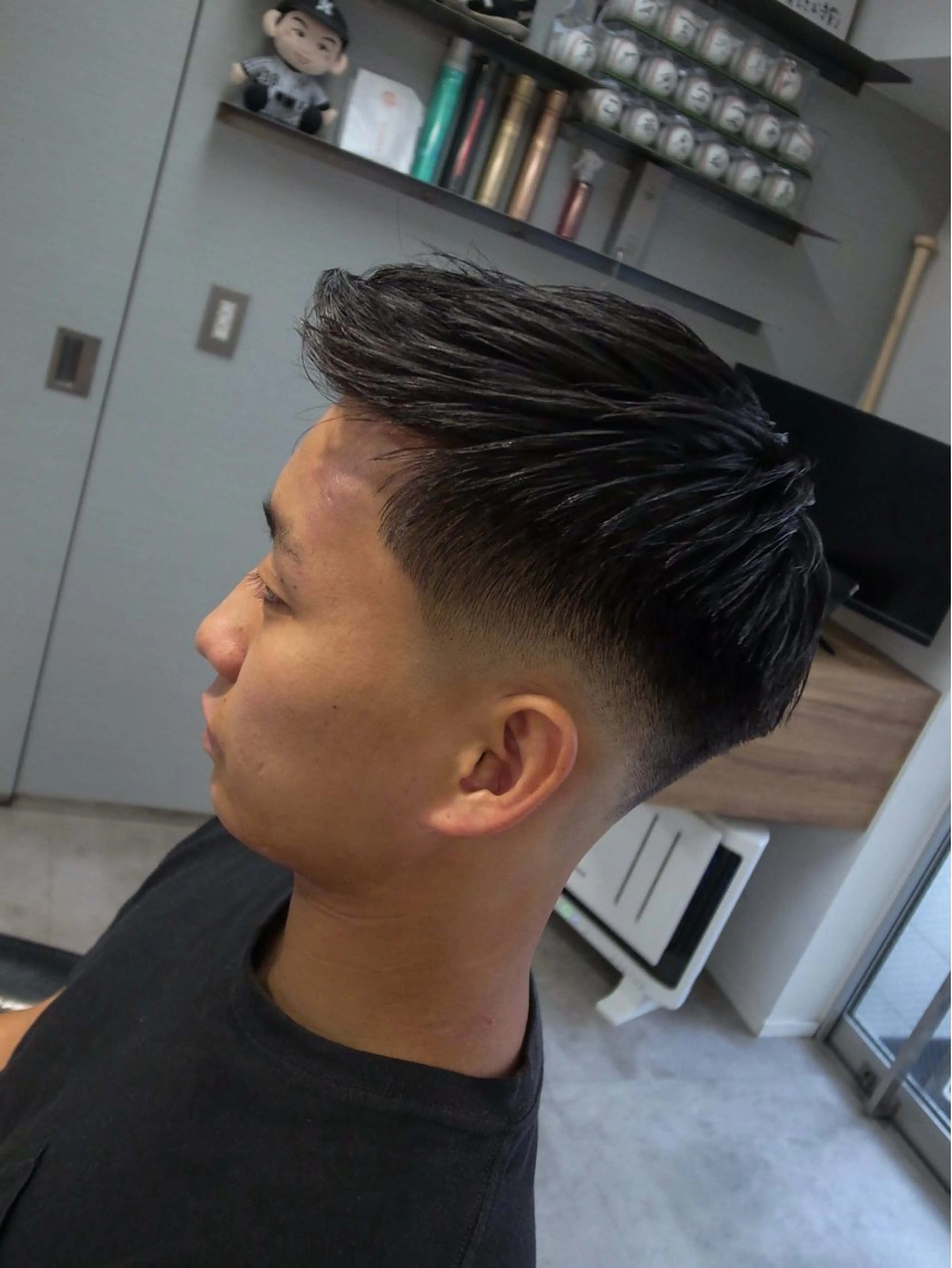 ショート パーマ メンズ カット INTRO SHIBUYA by Fi-Ne所属・💈メンズフェード 特化DAIYA💈のヘアスタイル