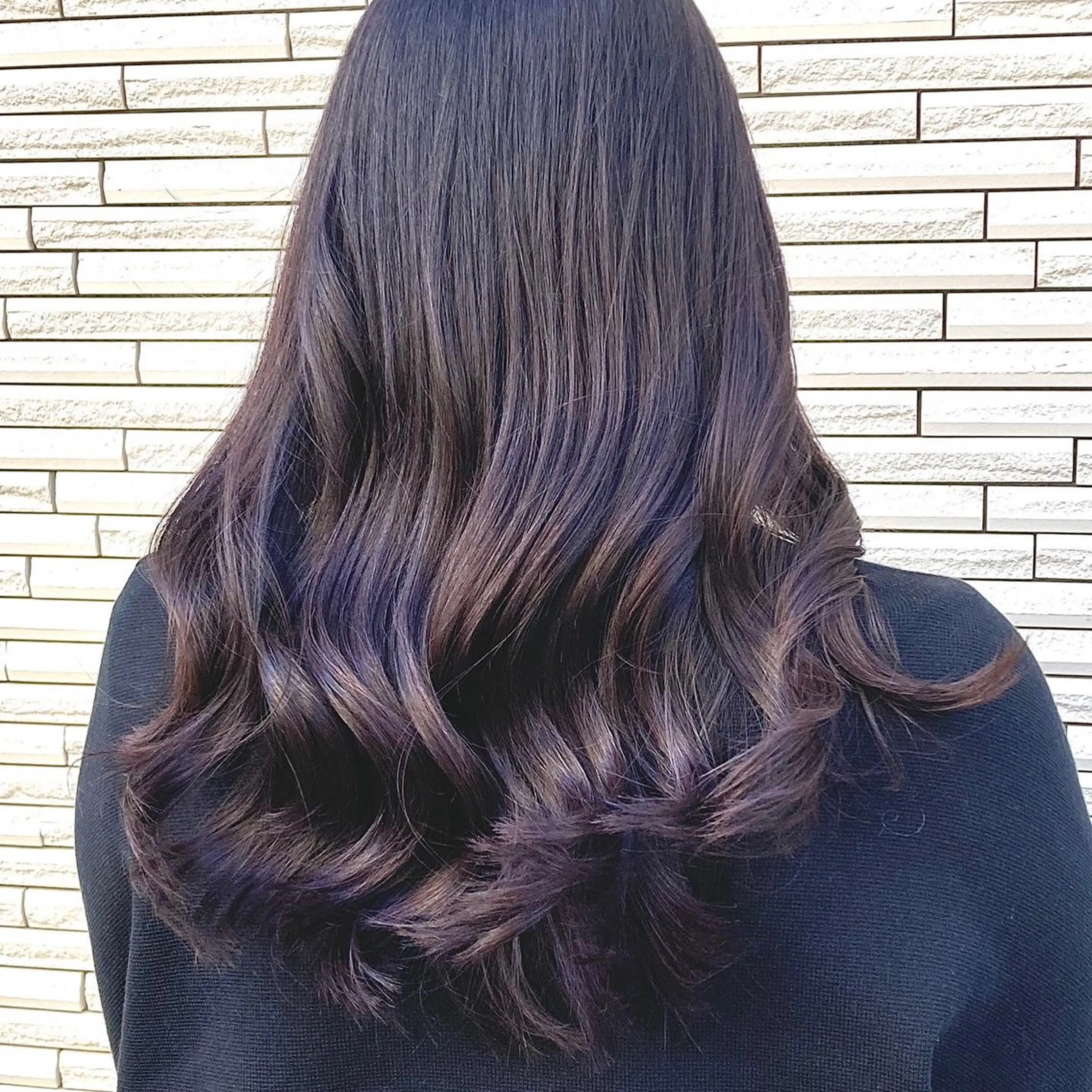 ロング カラー 齊藤 久恵のヘアスタイル