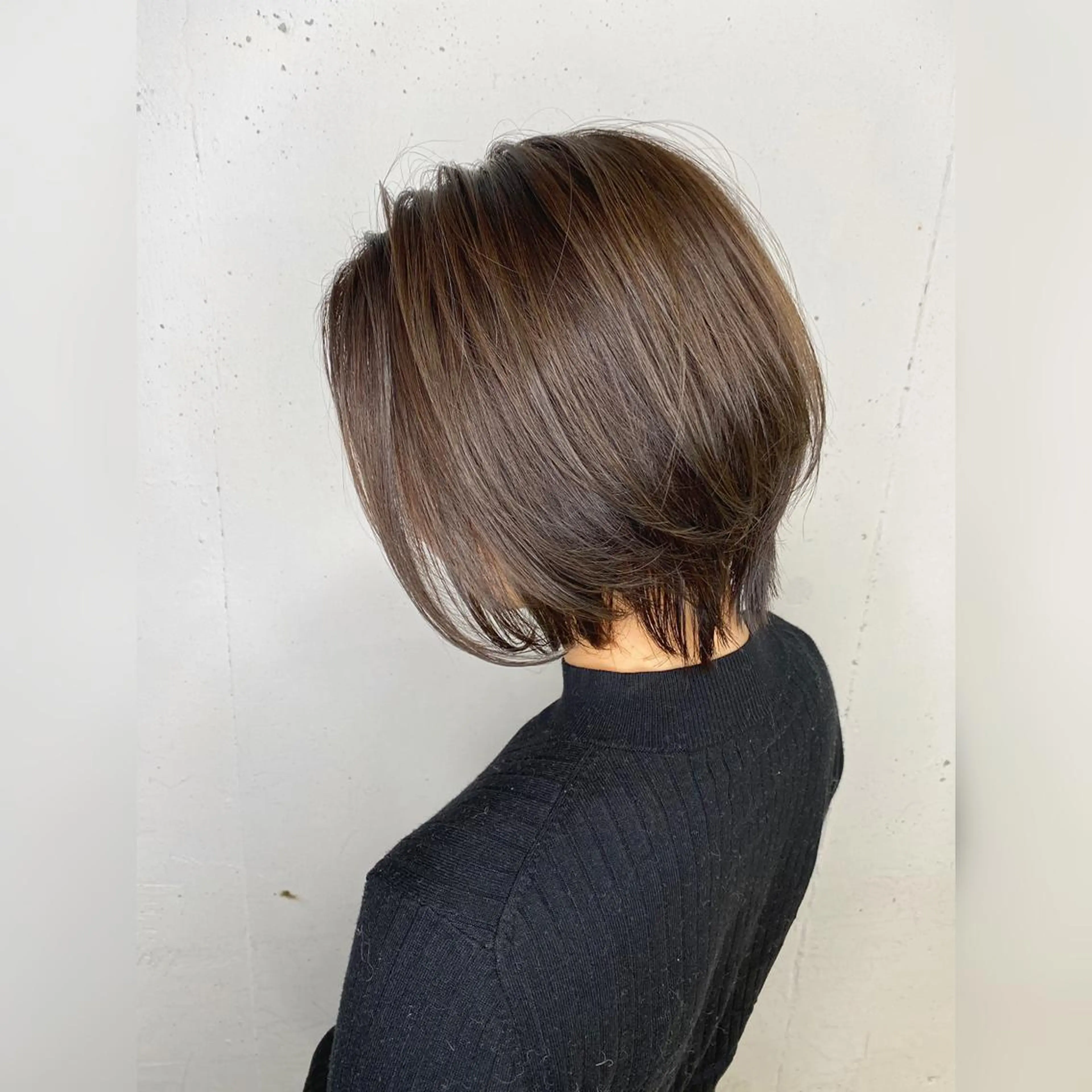 ショート ヘアカラー グレージュカラー◎ 山本勝志のヘアスタイル
