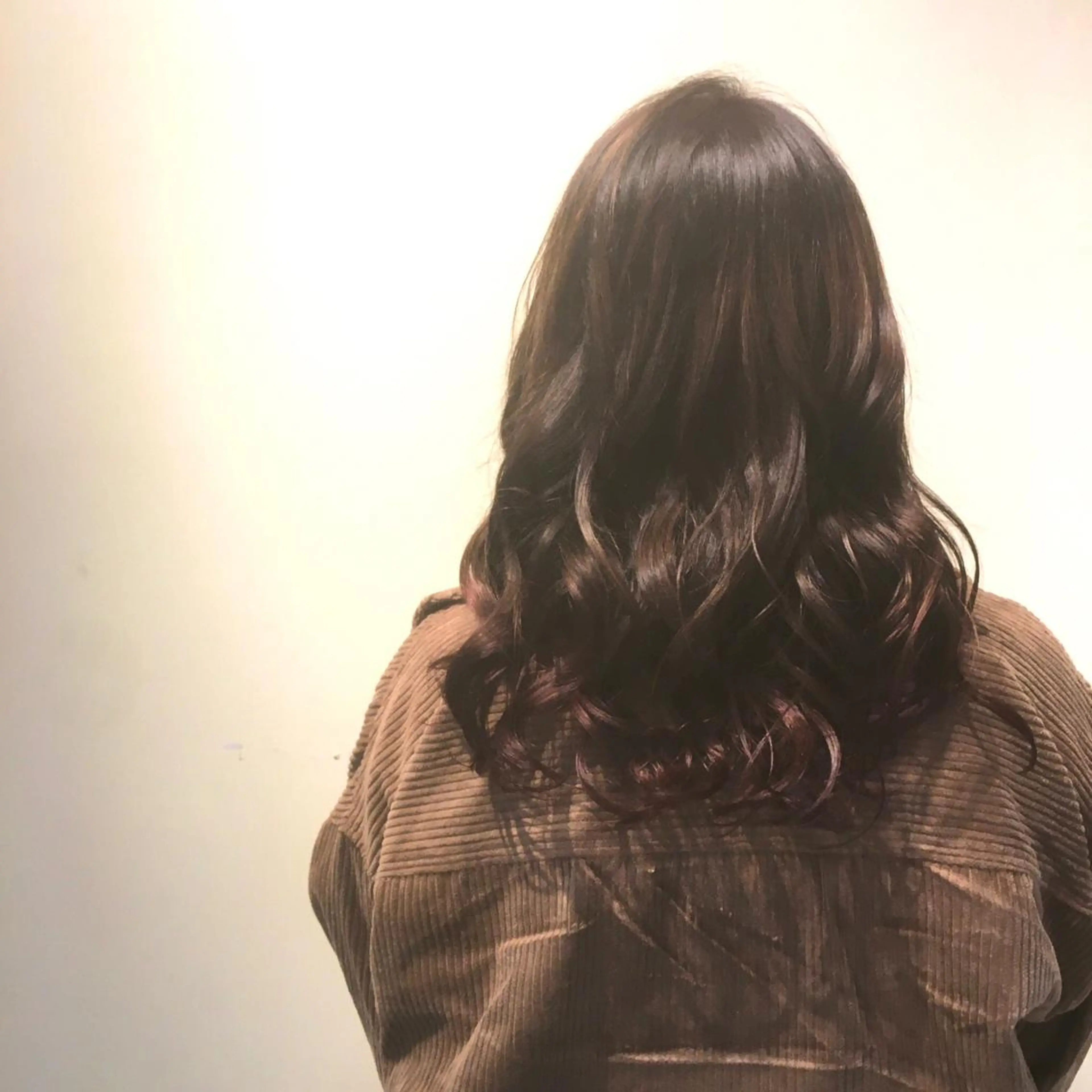 ロング カラー ヘアカラー しのはら まどかのヘアスタイル