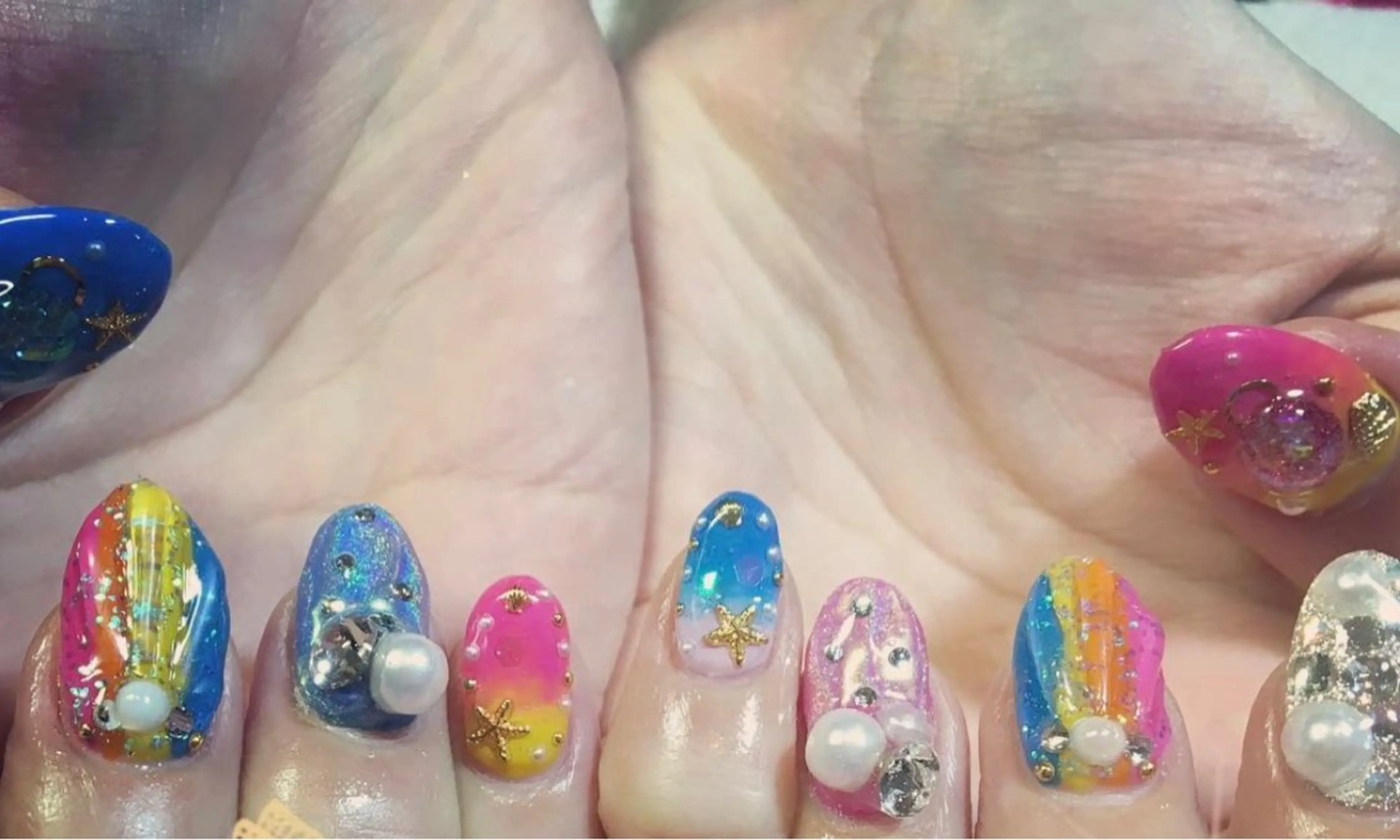 ネイル 夏ネイル eyenailist NANAのネイルデザイン