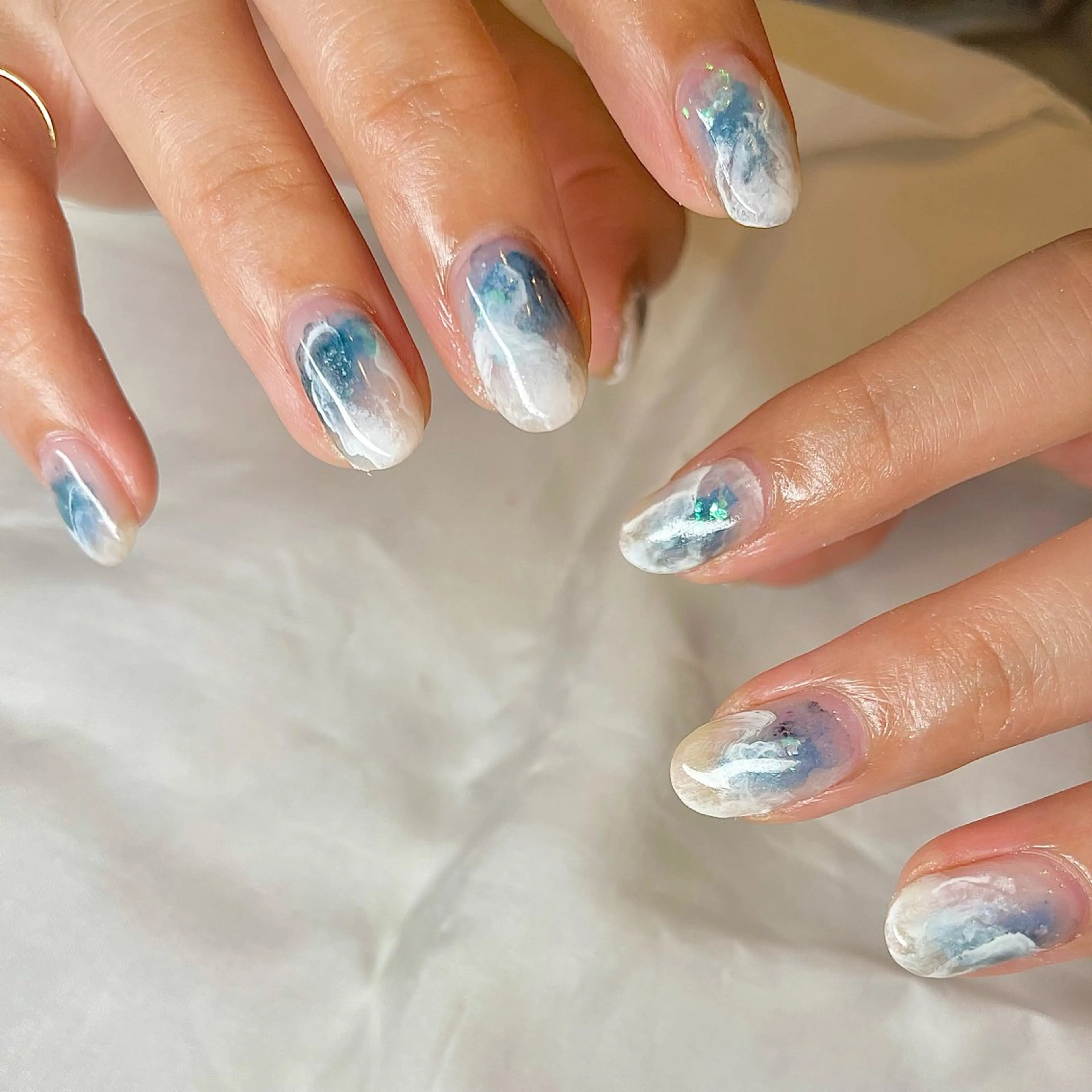 メンズ ネイル nail&eye Aoのマツエク・マツパデザイン