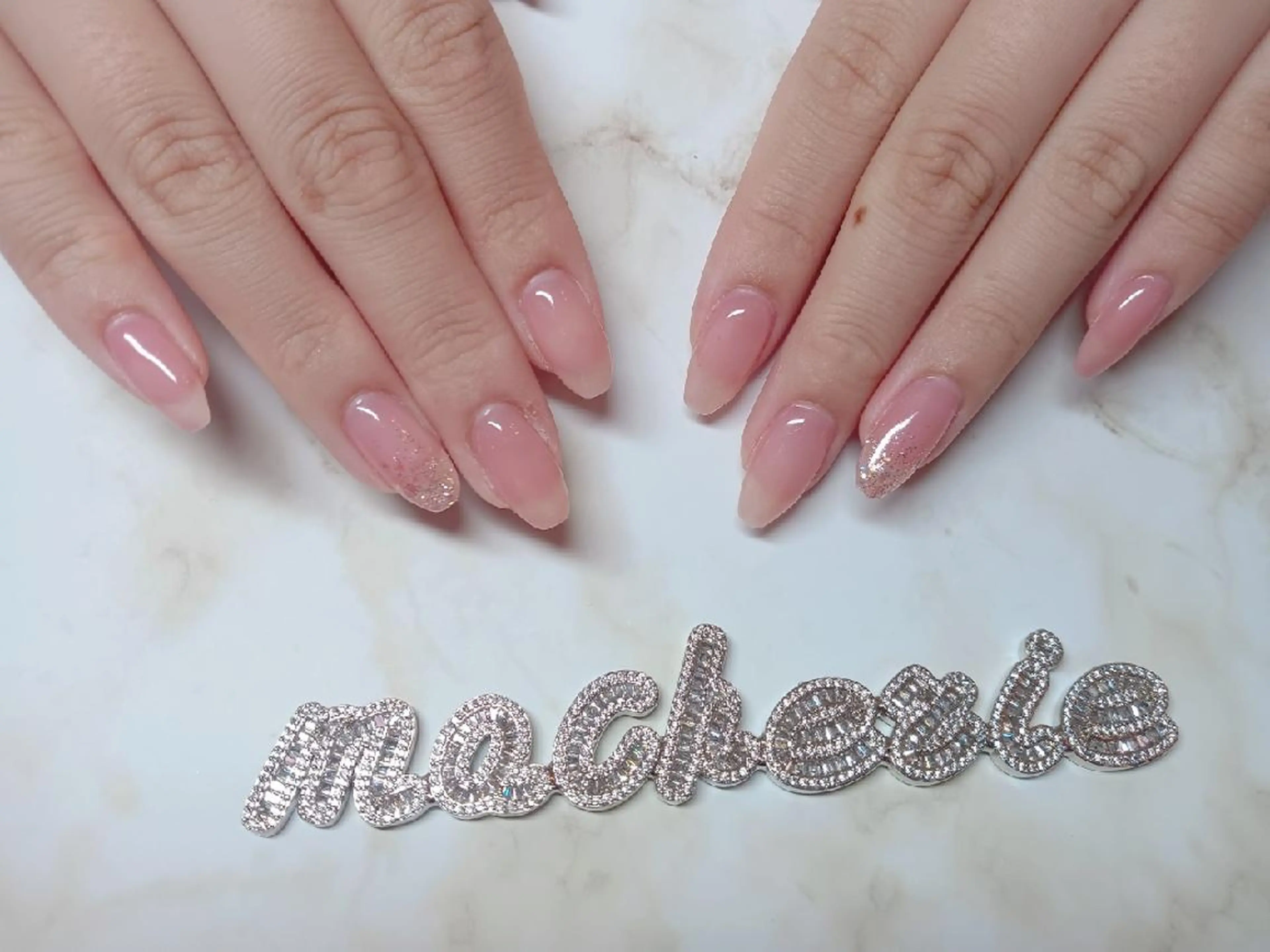 ネイル ピンク ハンドネイル Nail Salon macherieのネイルデザイン