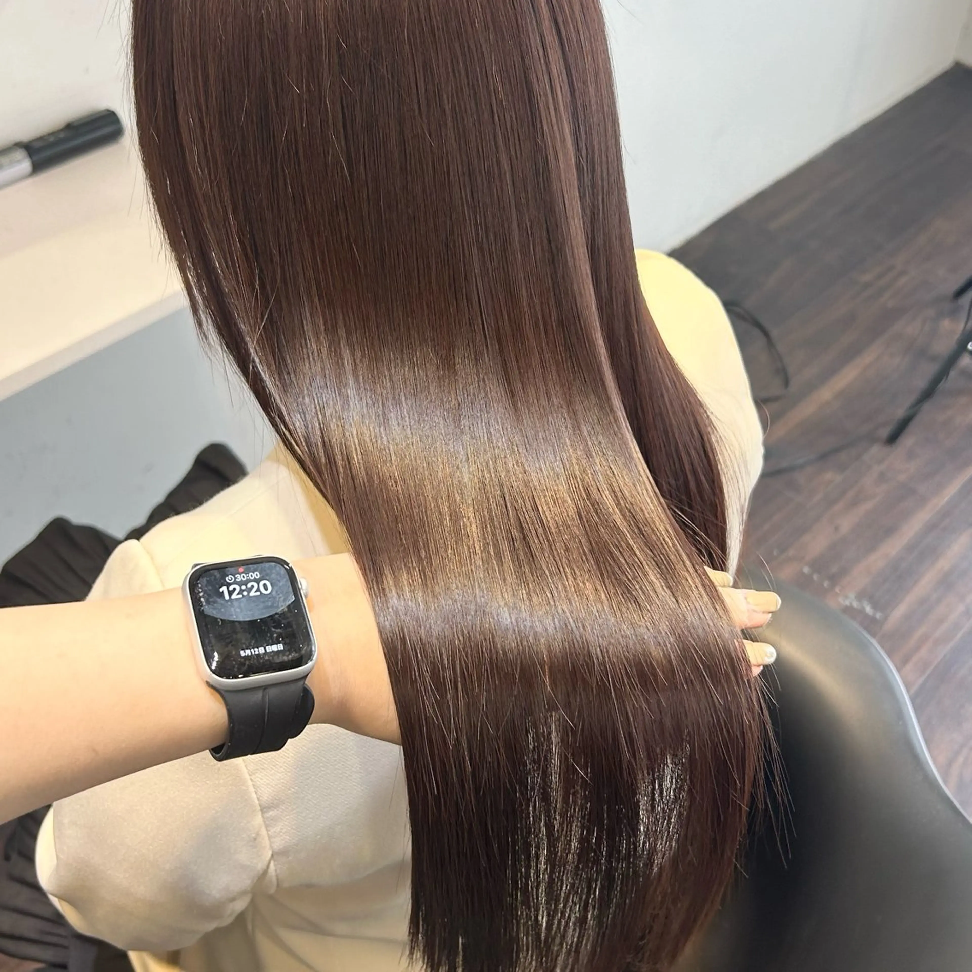 セミロング カラー ヘアアレンジ カット ヘアカラー トリートメント 韓国ヘア×髪質 改善🇰🇷シオリのヘアスタイル
