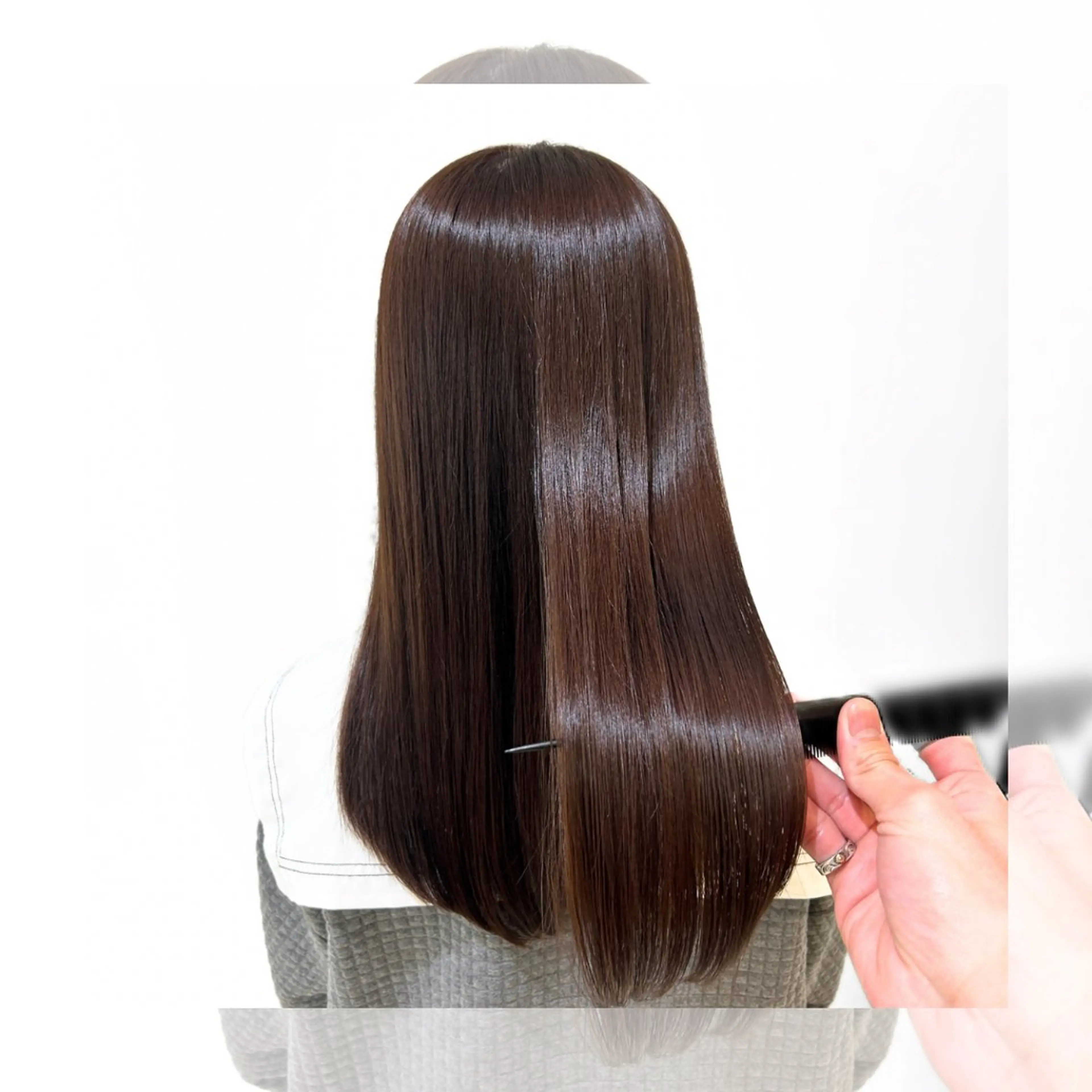 【最高級＊質感重視】カット＋フル縮毛矯正＋Oggi Trの写真