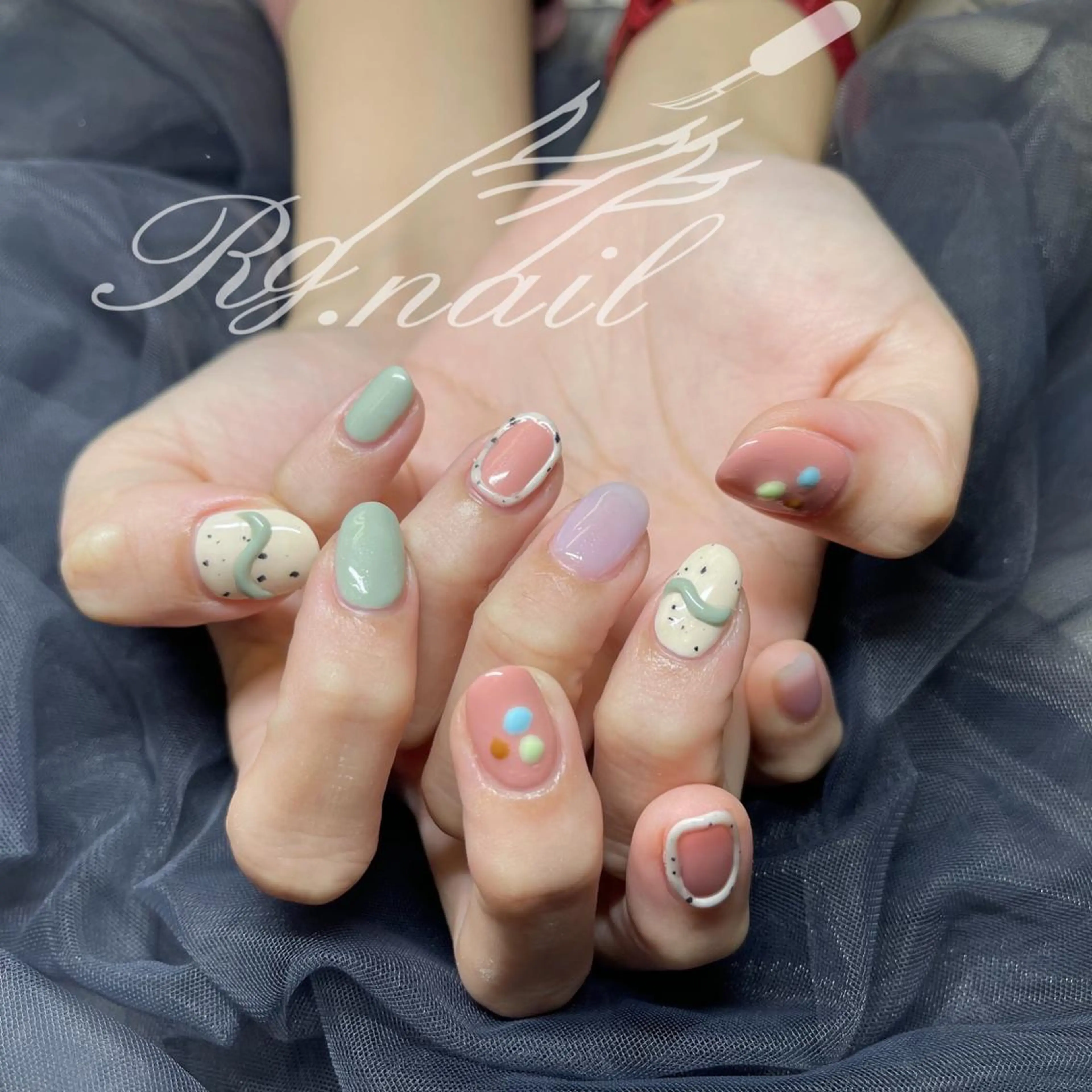 カラー ネイル Cho Artネイル所属・Cho Art ネイルのネイルデザイン