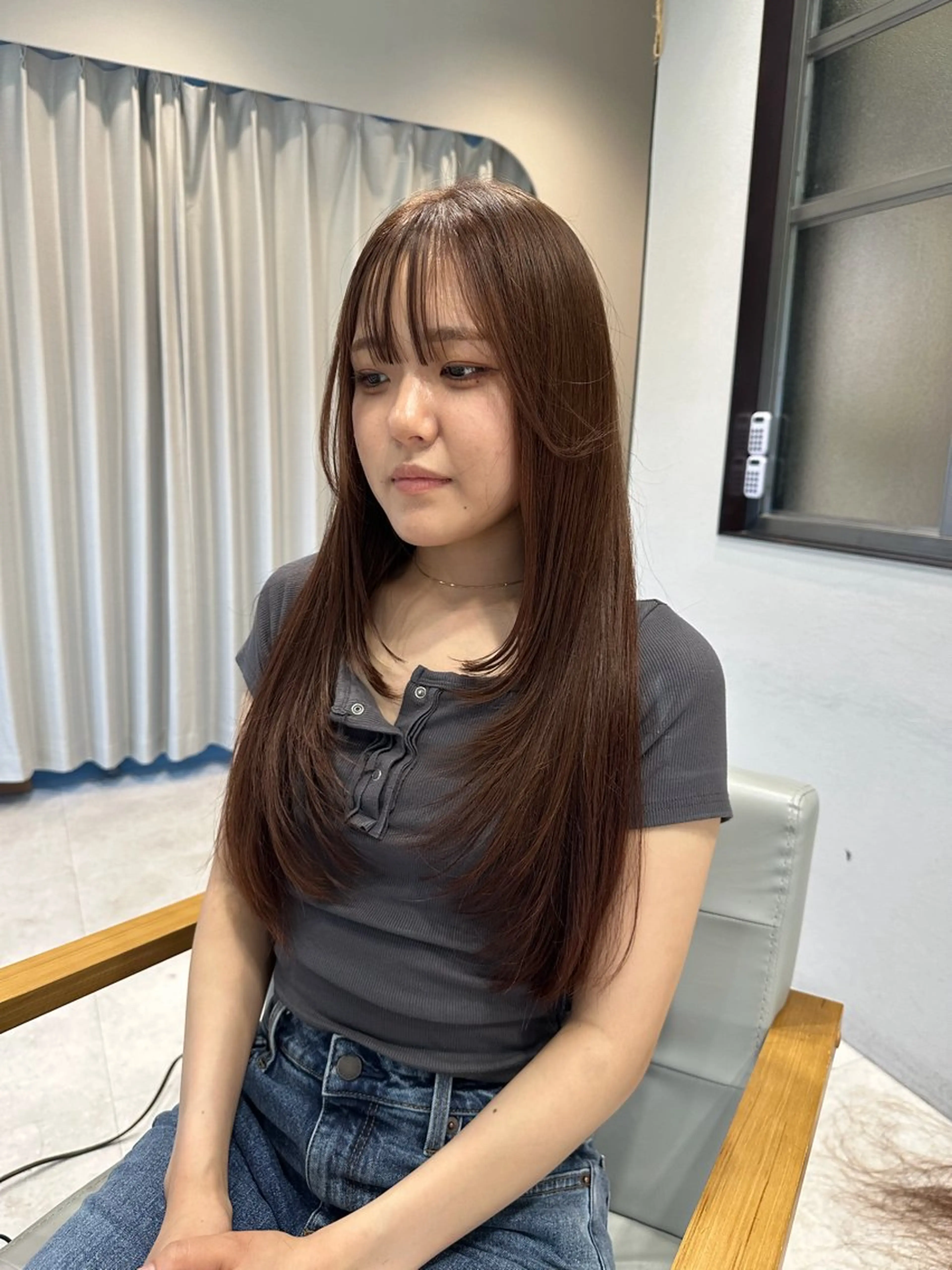 ⭐️似合わせカット✖️ツヤカラー⭐️の写真