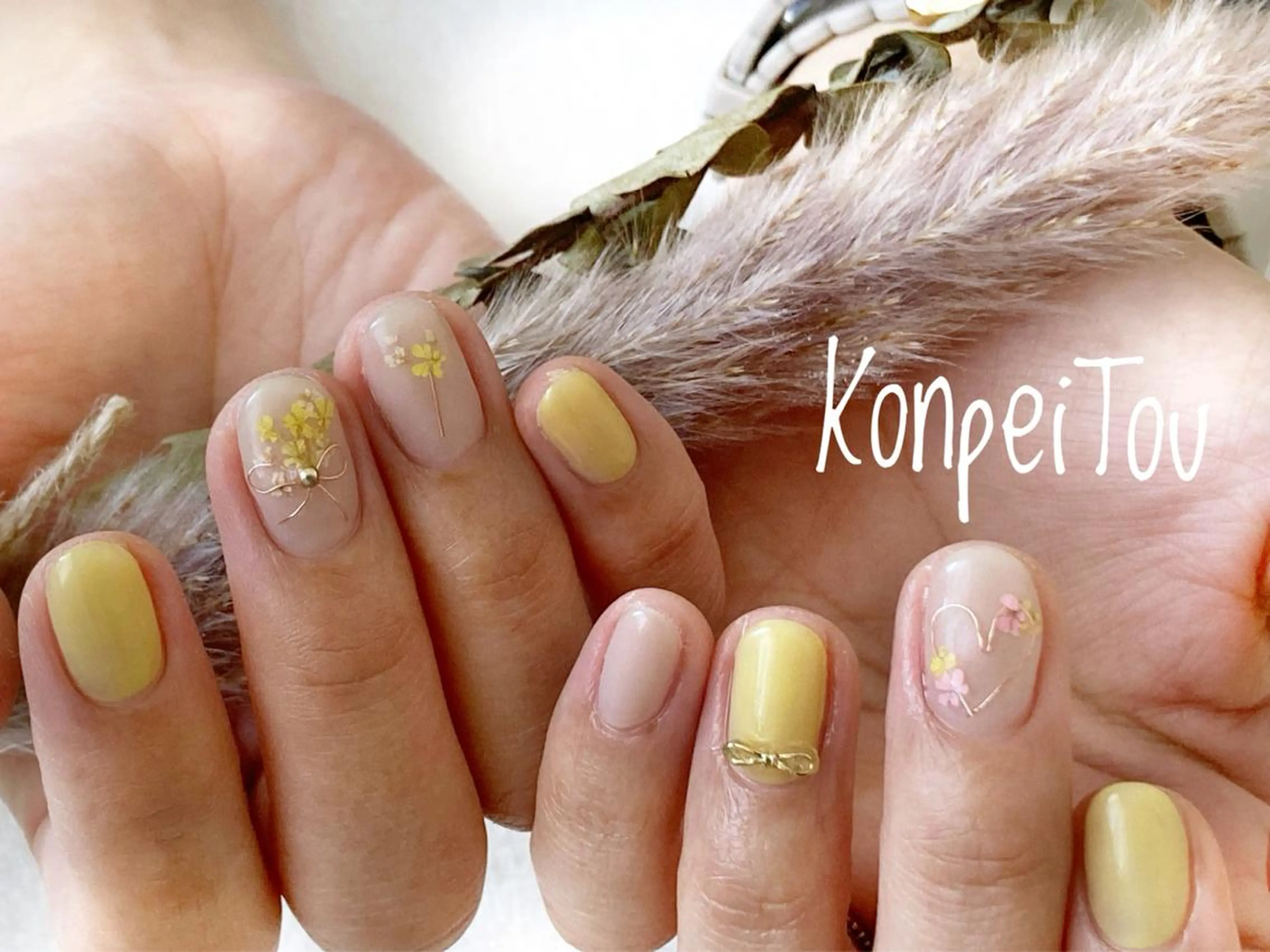 ネイル ハンドネイル おうちのネイルサロン　konpeiTou〜こんぺいとう〜所属・おうちのネイルサロン KonpeiTouのネイルデザイン
