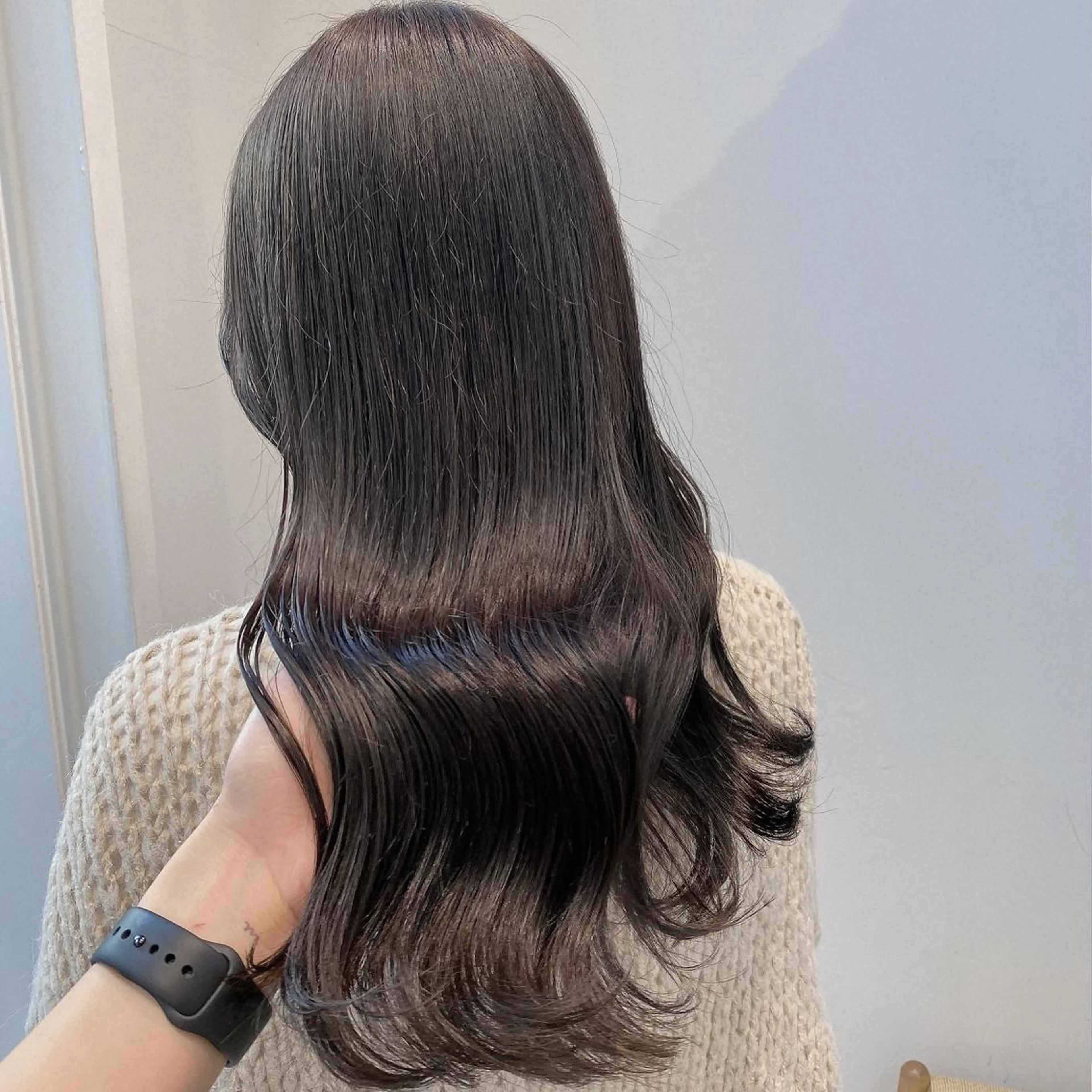 セミロング カラー ヘアアレンジ ヘアカラー トリートメント ヘッドスパ ヘアセット GO TODAY SHAiRE SALON  原宿verno店所属・完全💗マンツーマン marinのヘアスタイル