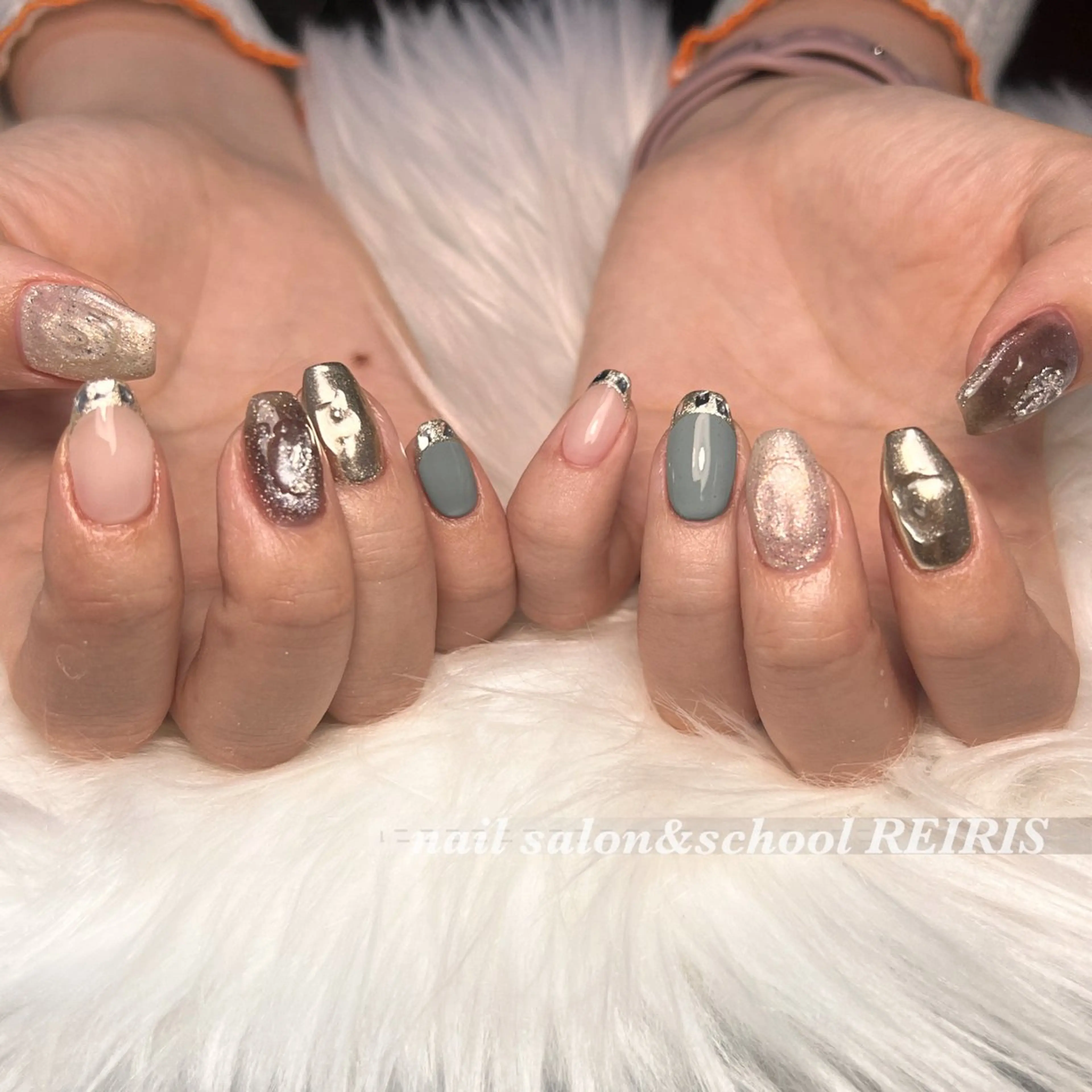 ネイル ハンドネイル Nail salon REIRISのネイルデザイン