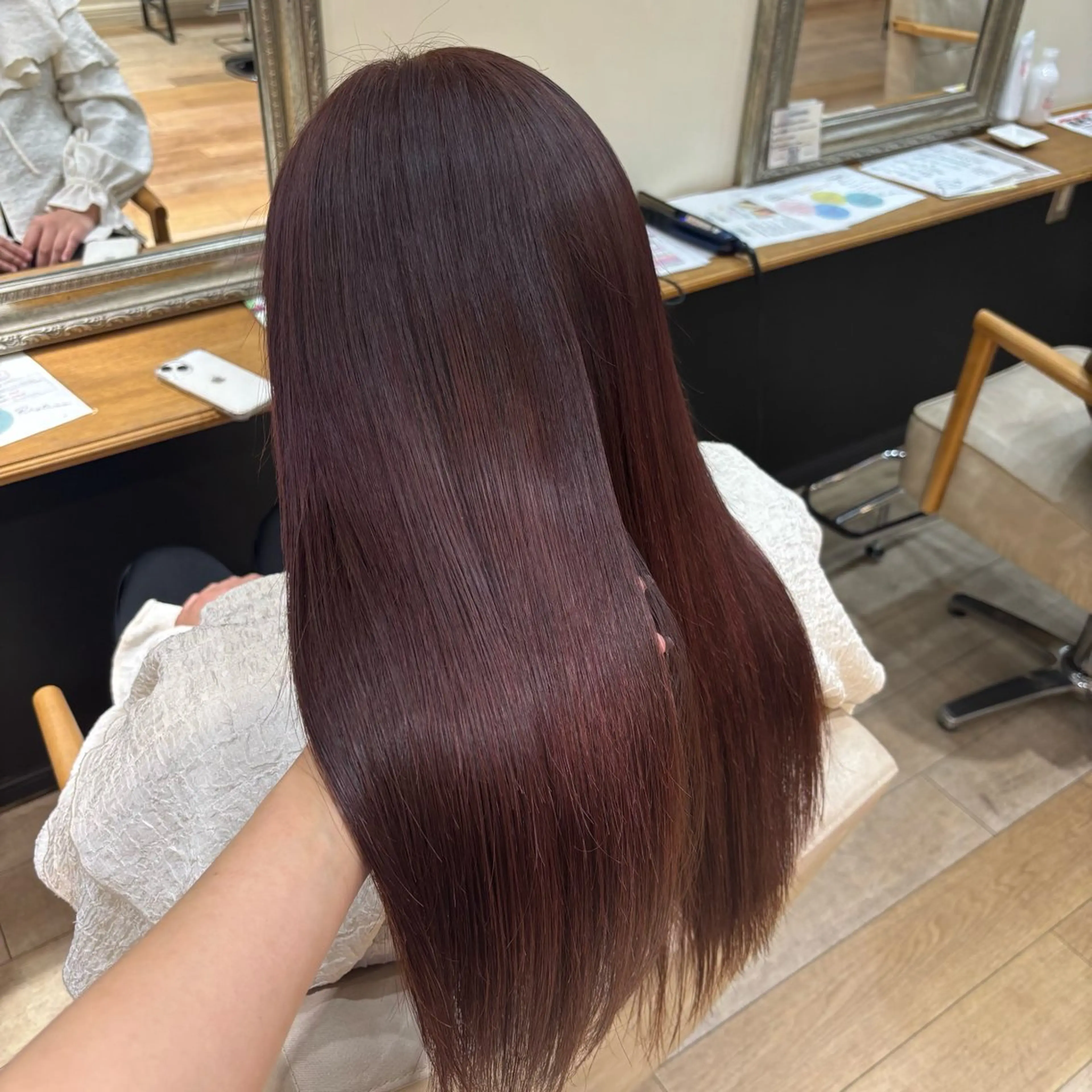 カラー ヘアカラー トリートメント しおり/🍬 KOKORO🤍のヘアスタイル