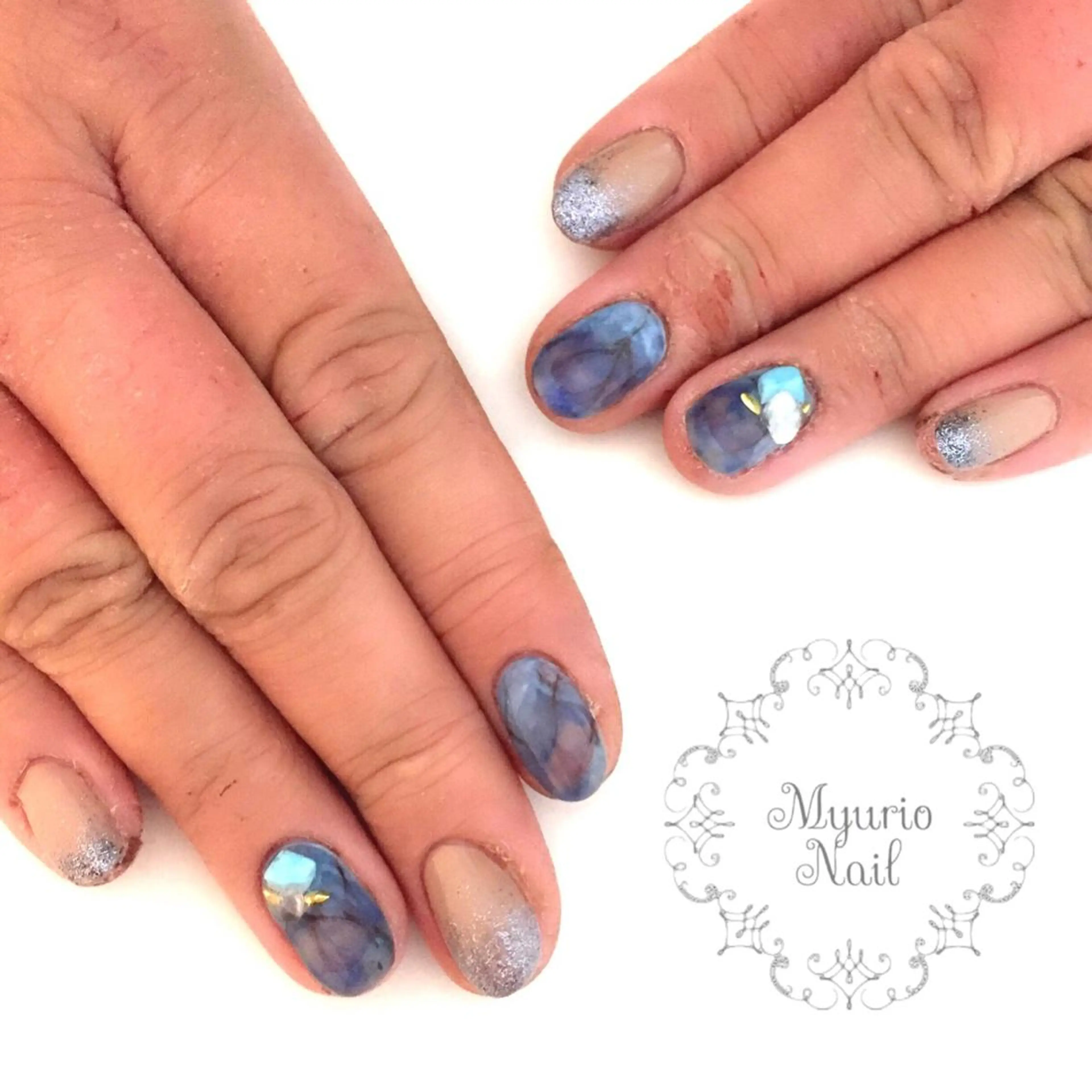 ネイル nail & eyelash Sympa 新横浜所属・𝓢𝔂𝓶𝓹𝓪 𝓜iwako🐰ᩚのネイルデザイン
