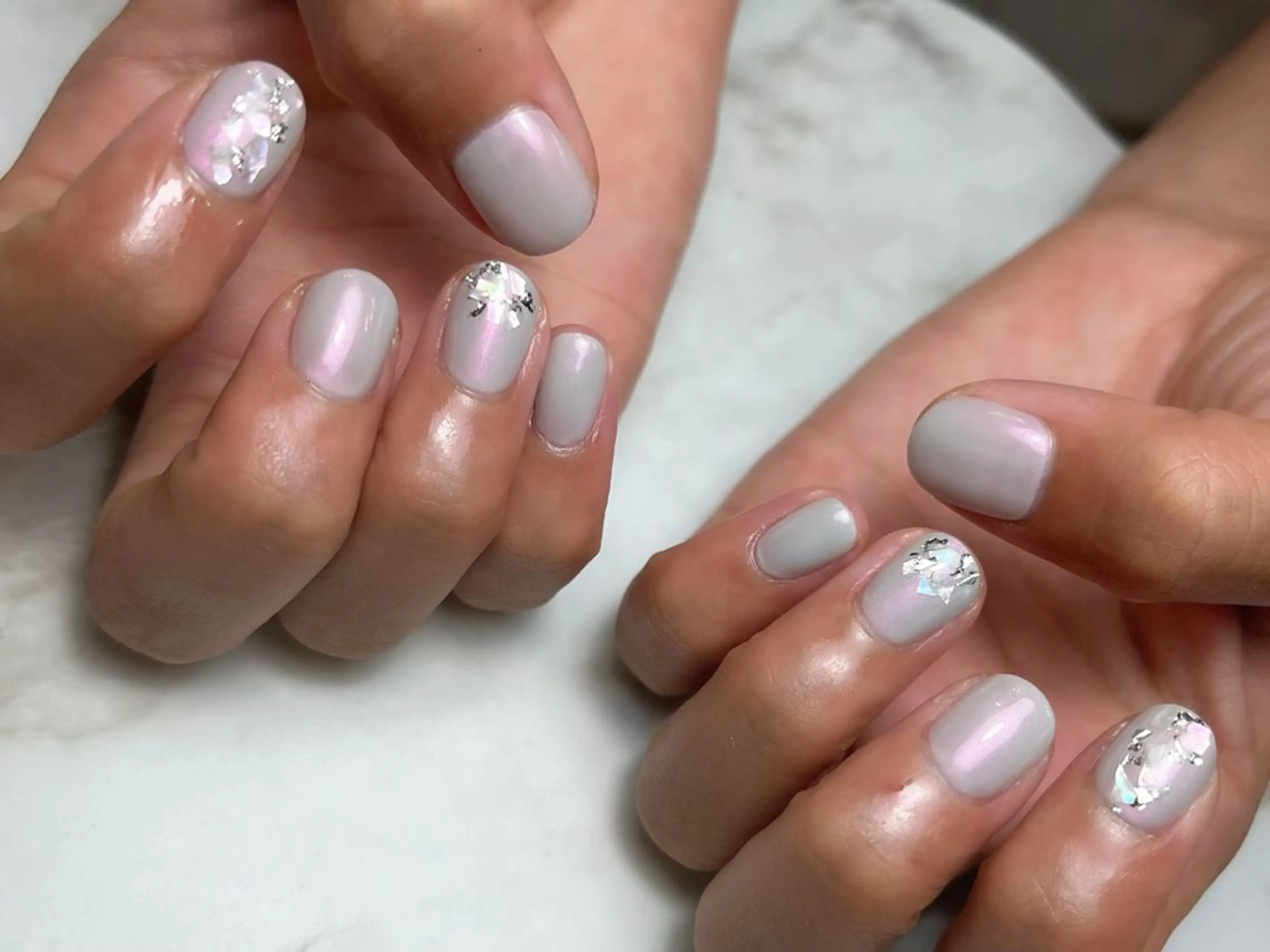 ネイル アートネイル シンプルネイル Ellie Nail Honamiのネイルデザイン