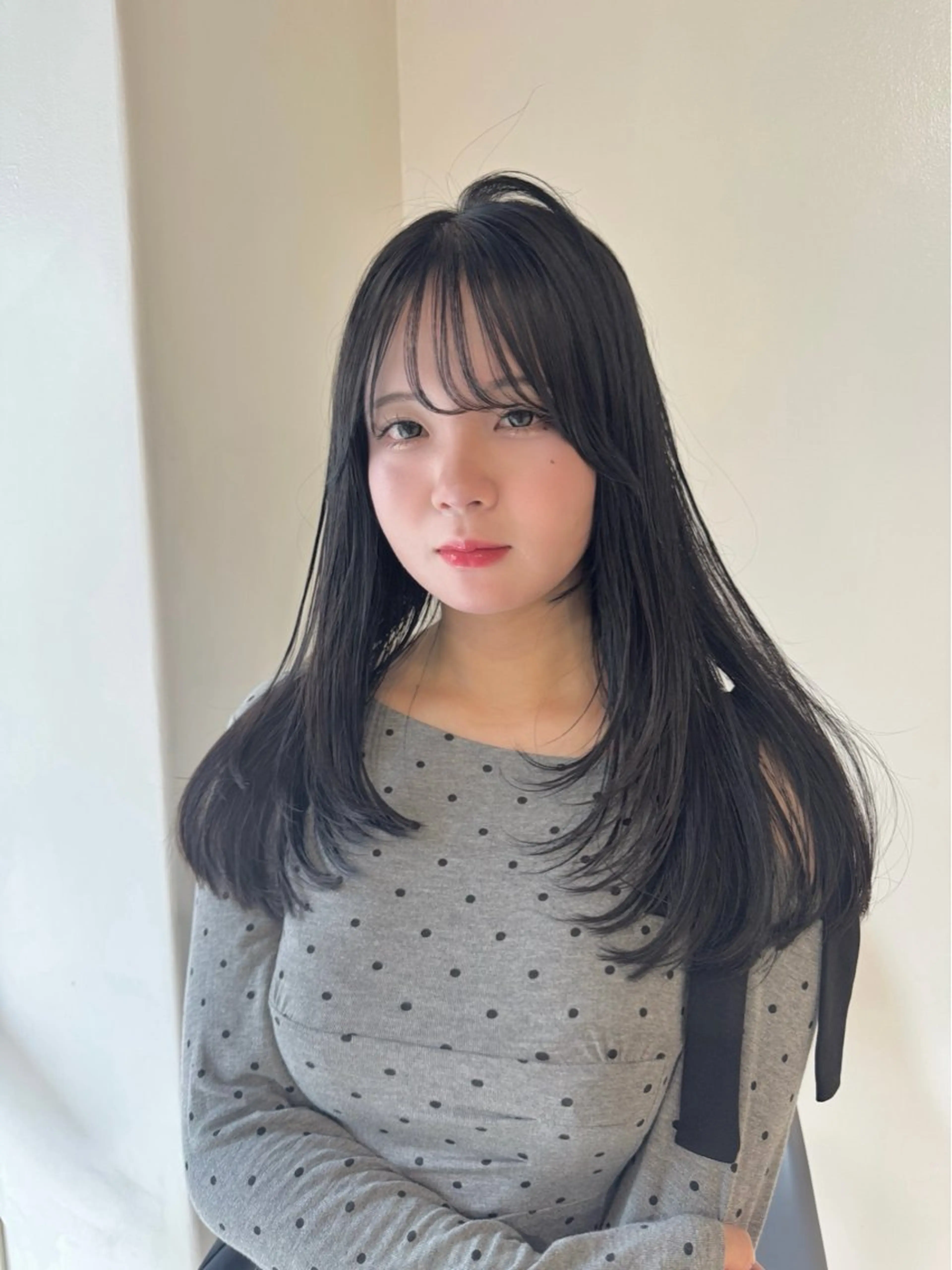ロング カラー カット ヘアカラー トリートメント amoretto _kokoroのヘアスタイル