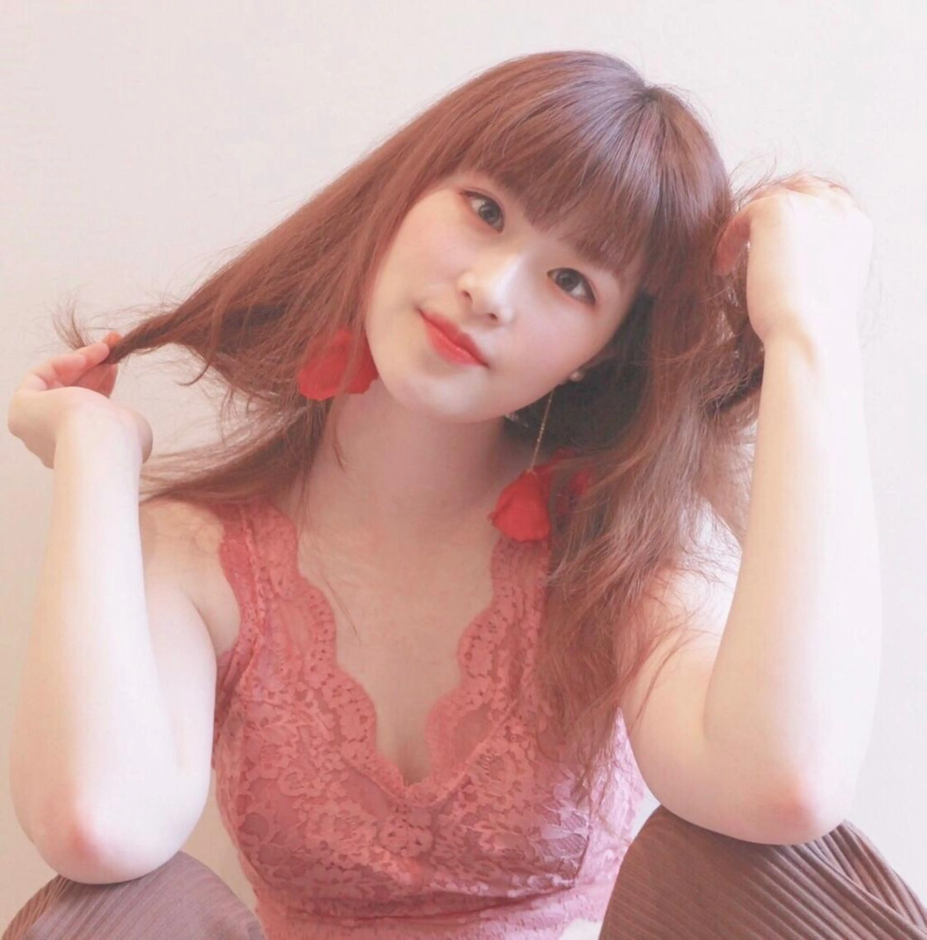 ロング カラー パーマ pomie所属・倉持美雪 ＊幸せの伝導師＊のヘアスタイル
