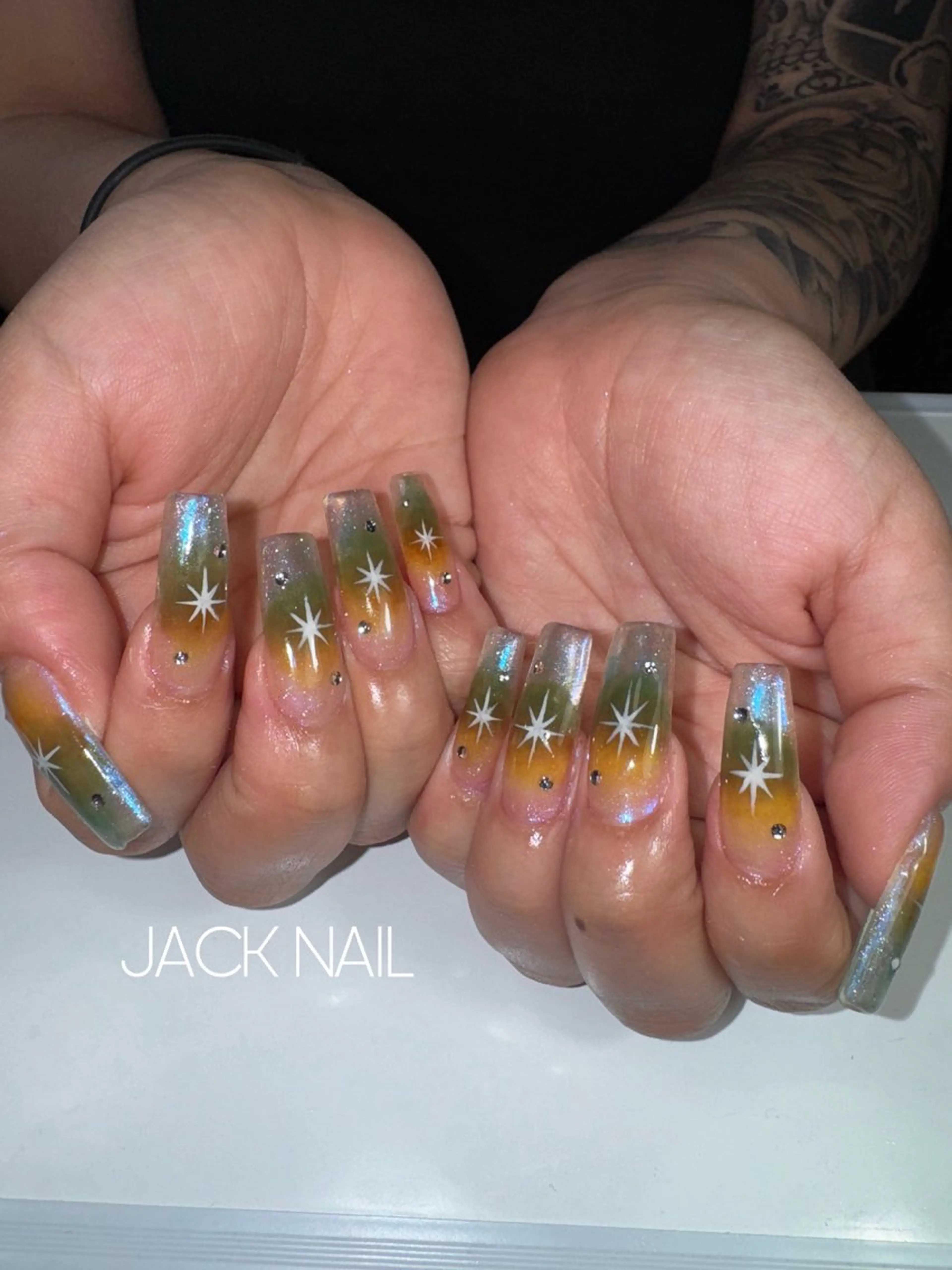 ネイル ハンドネイル JACK NAIL 💜Ayakaのネイルデザイン