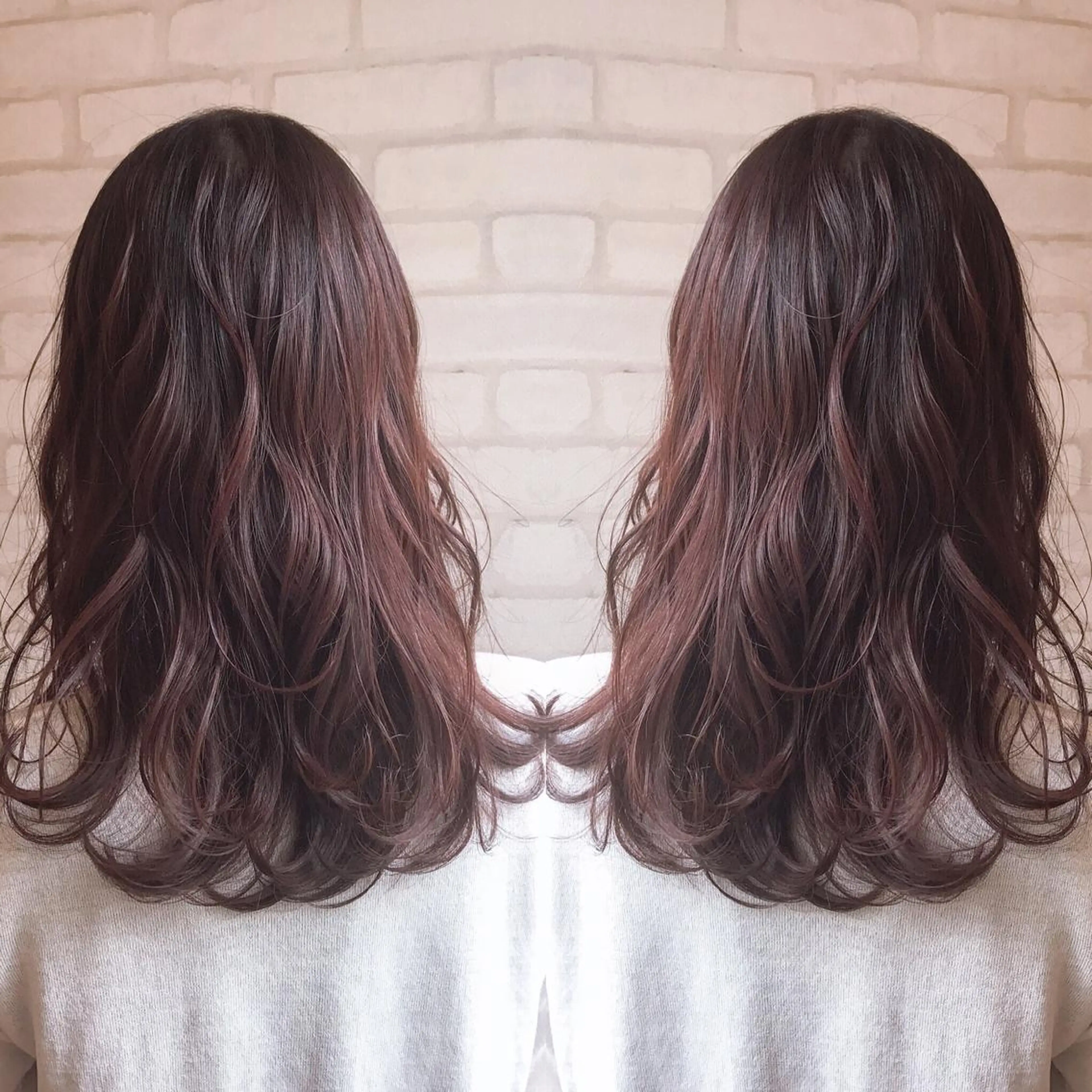 ロング カラー ピンクカラー 艶色&髪質改善 ✨ヨシムラユウシのヘアスタイル