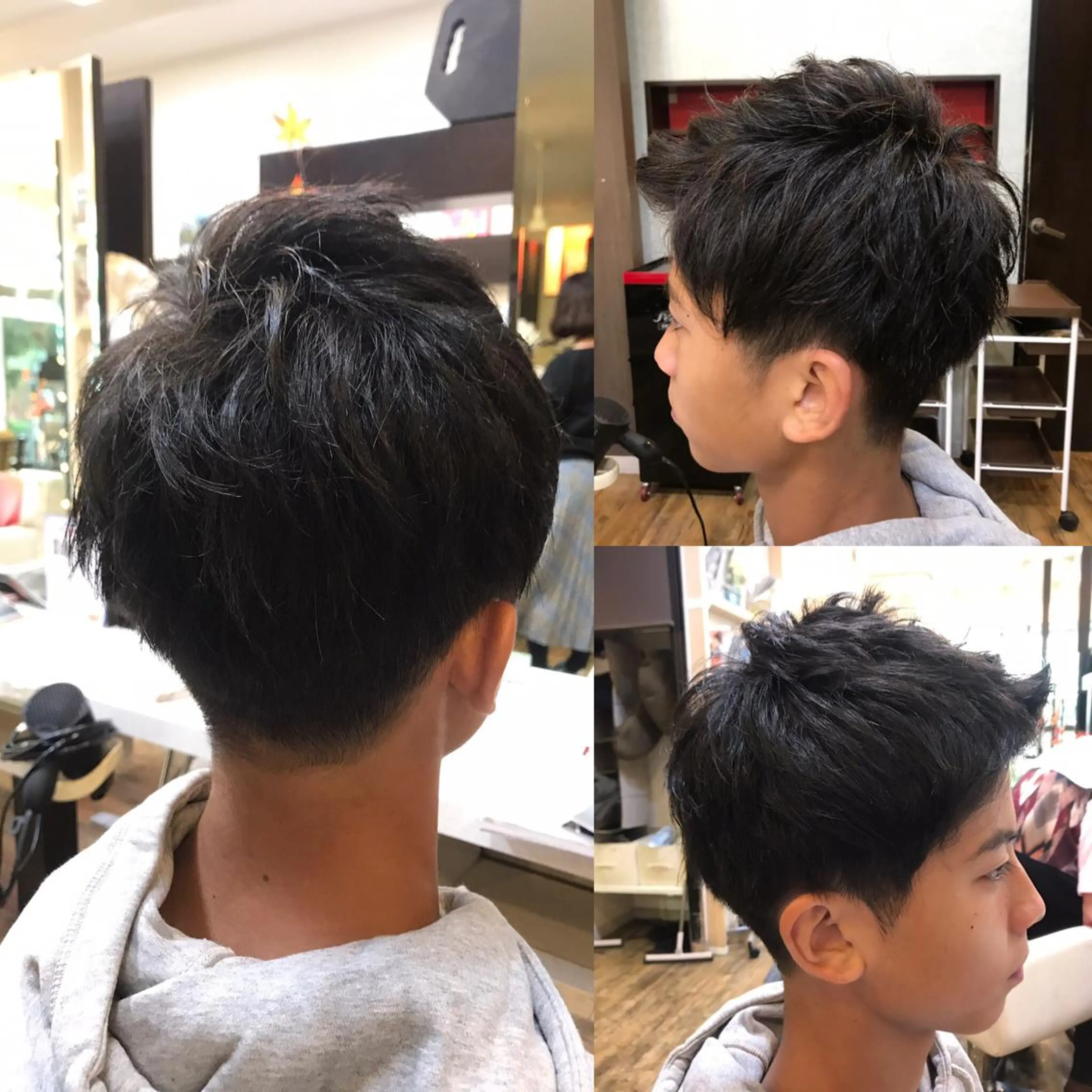 ショート メンズ ショートヘア カット 赤羽、髪質改善サロン 吉野リョウスケのヘアスタイル