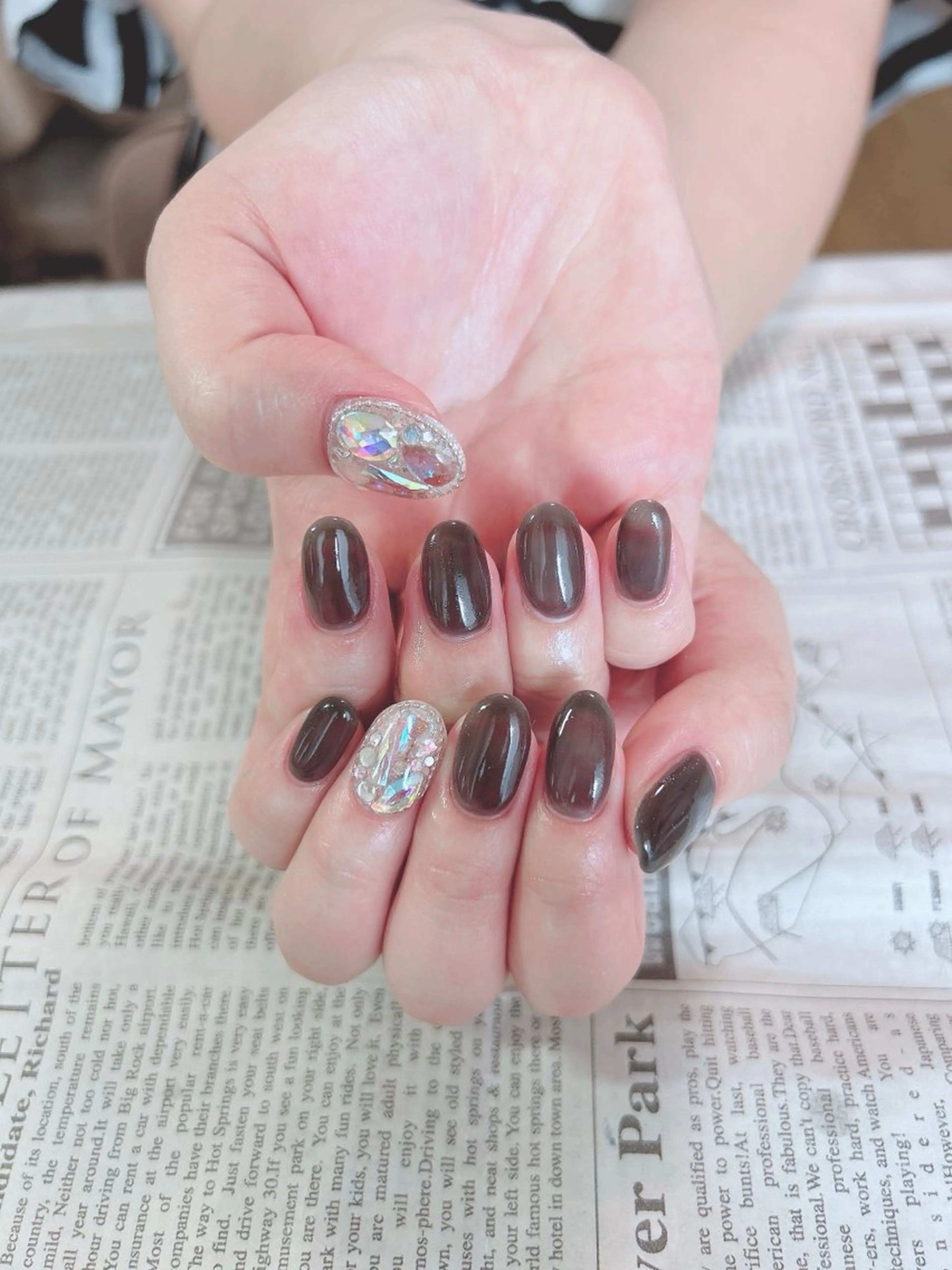 ネイル ハンドネイル ハンドケア 森山 舞のネイルデザイン