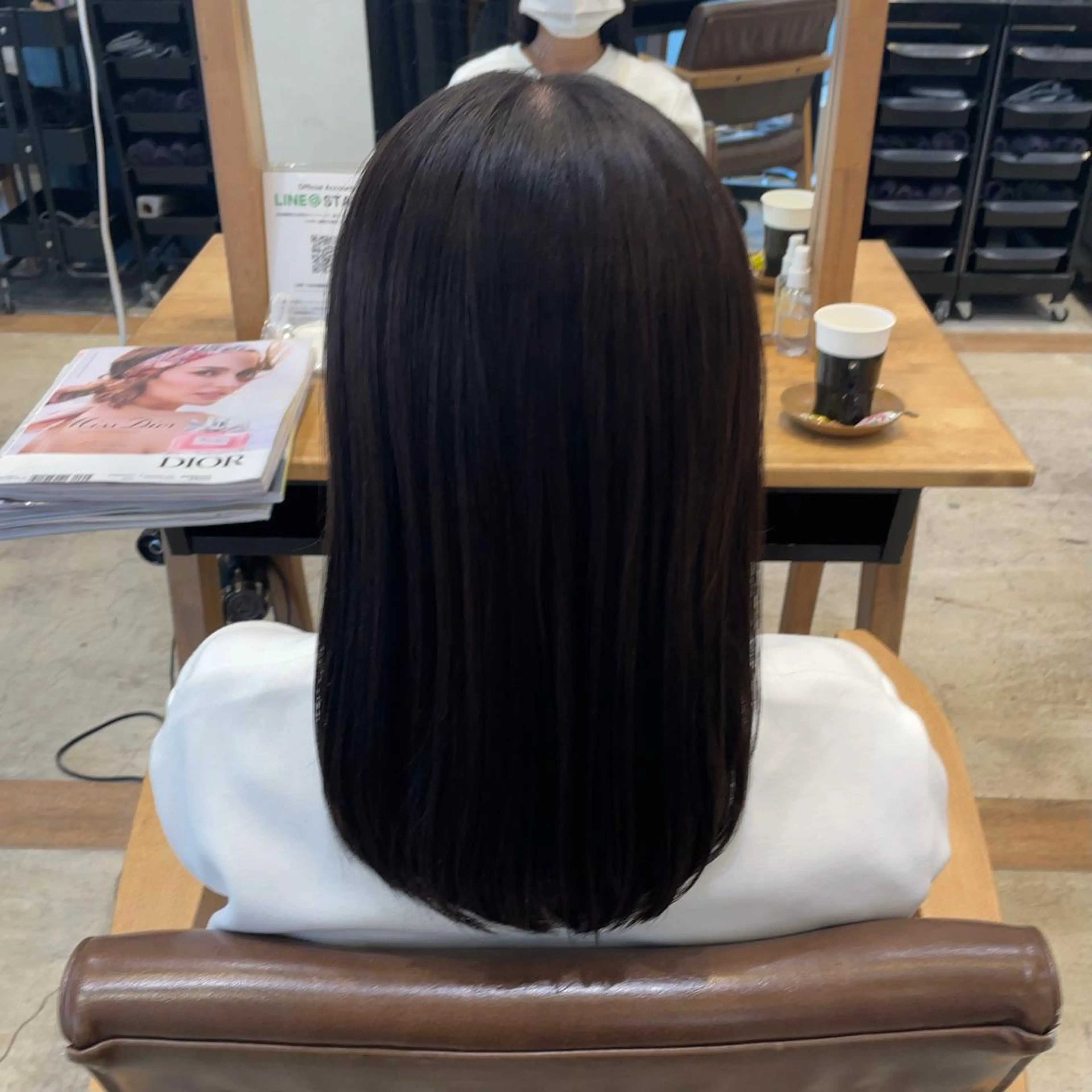 カラー 🍒ばばみさき 🍒のヘアスタイル