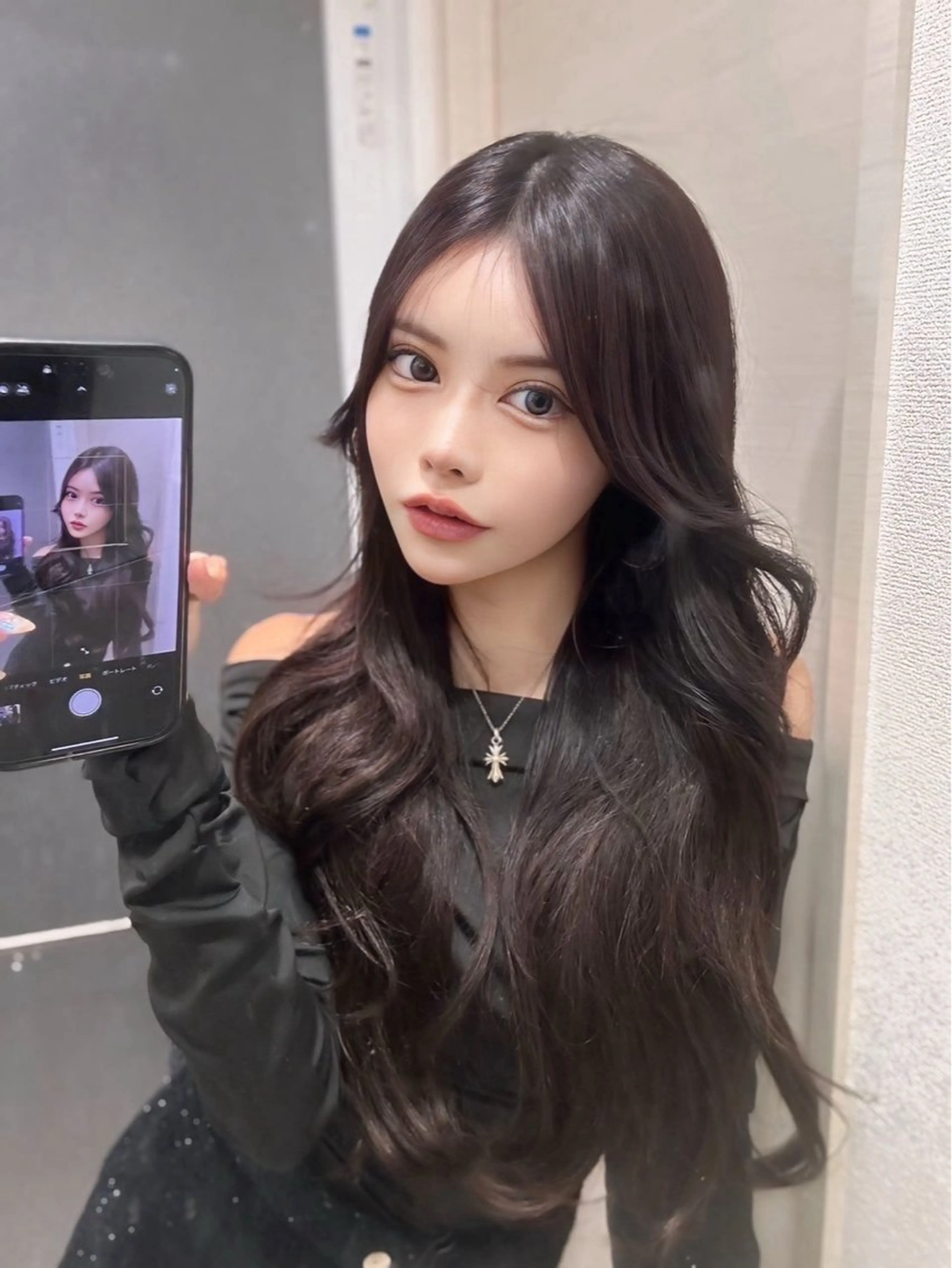 ロング カット ヘアカラー PARIS hair salon所属・秋葉原　柏木絢汰 ✨当日予約okのヘアスタイル