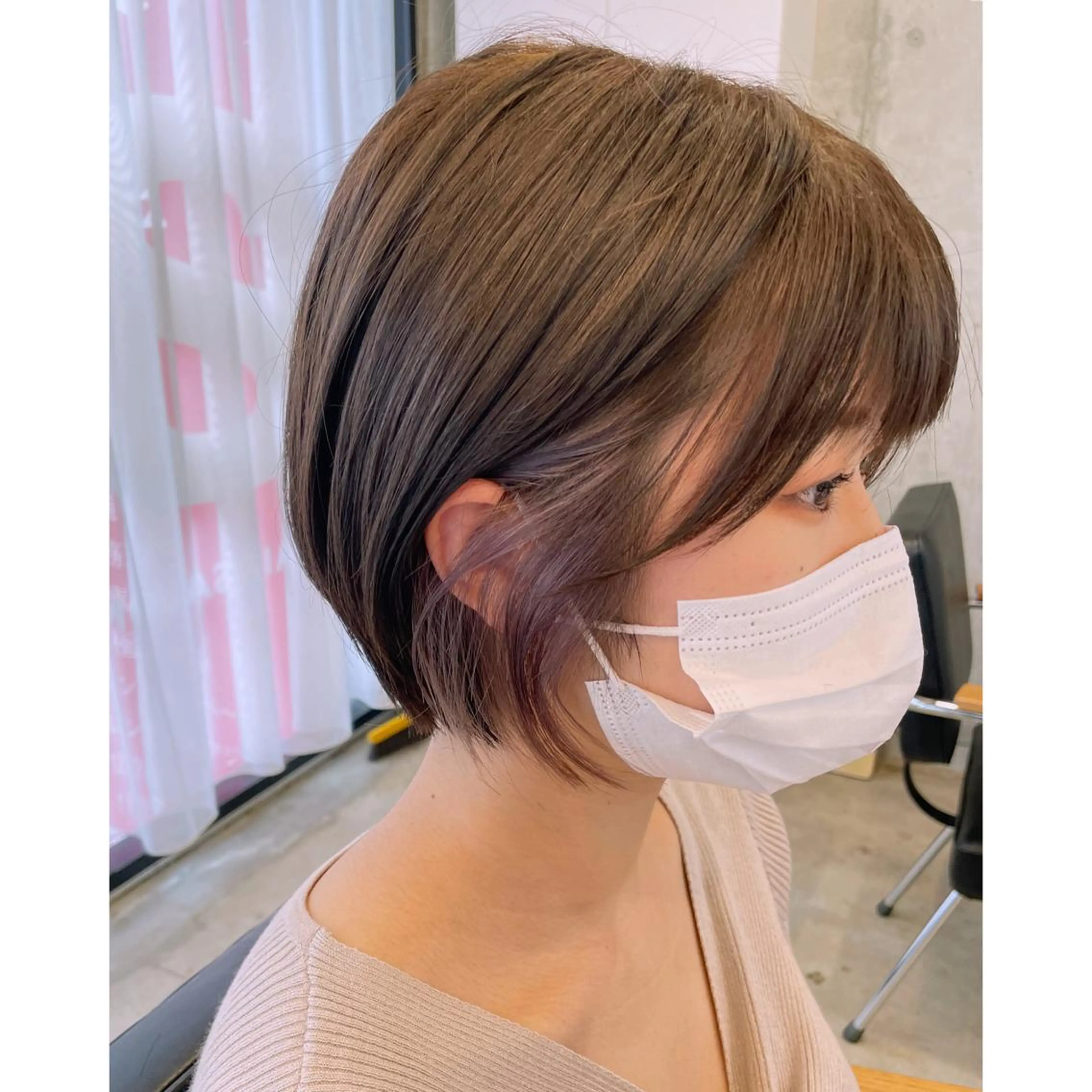 ショート カラー カット ヘアカラー トリートメント LiLi吉祥寺所属・美髪矯正✖️ボブ ショートヘア🌈今井のヘアスタイル