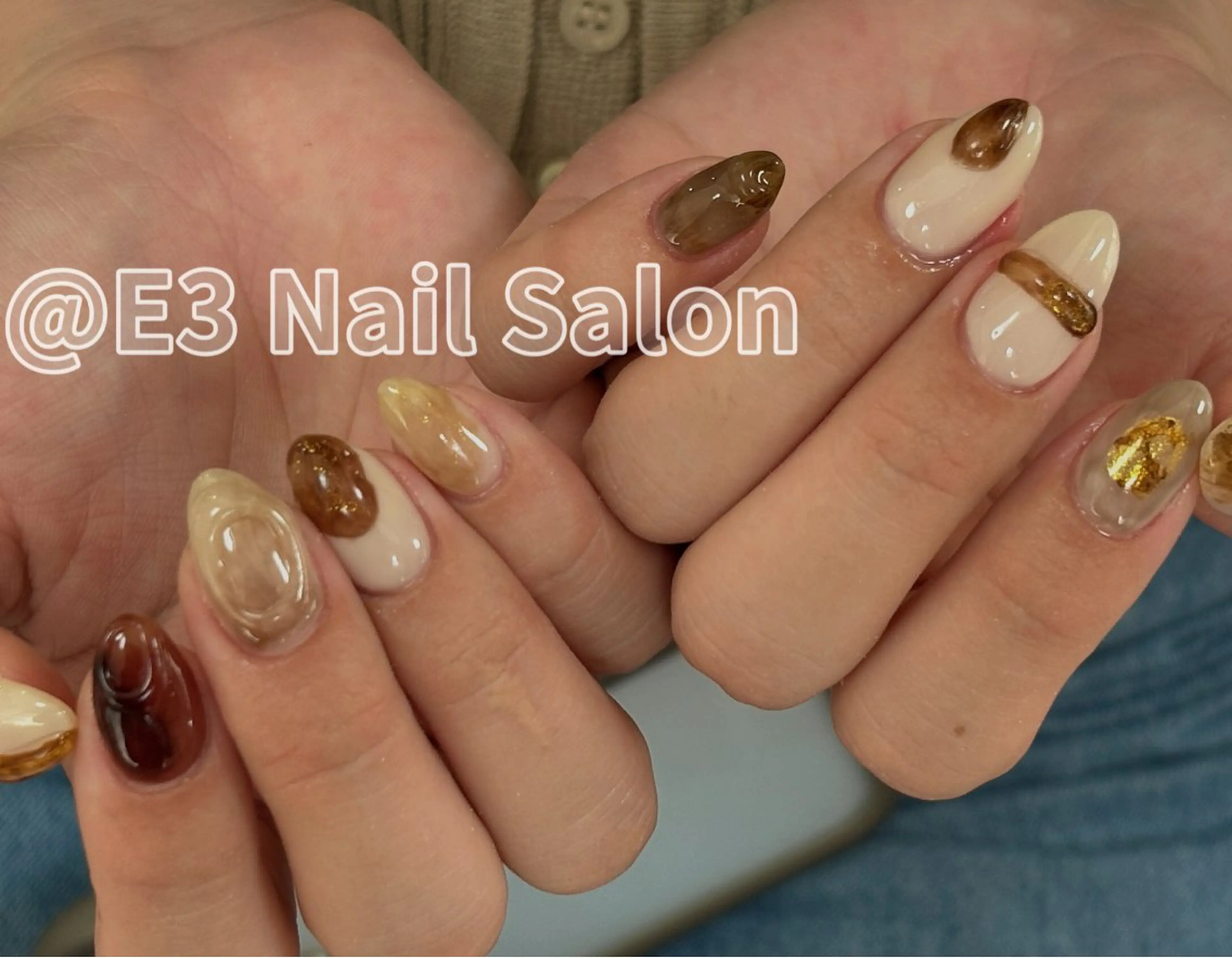 ネイル ハンドネイル E3 Nail Salon所属・山口 奈々のネイルデザイン