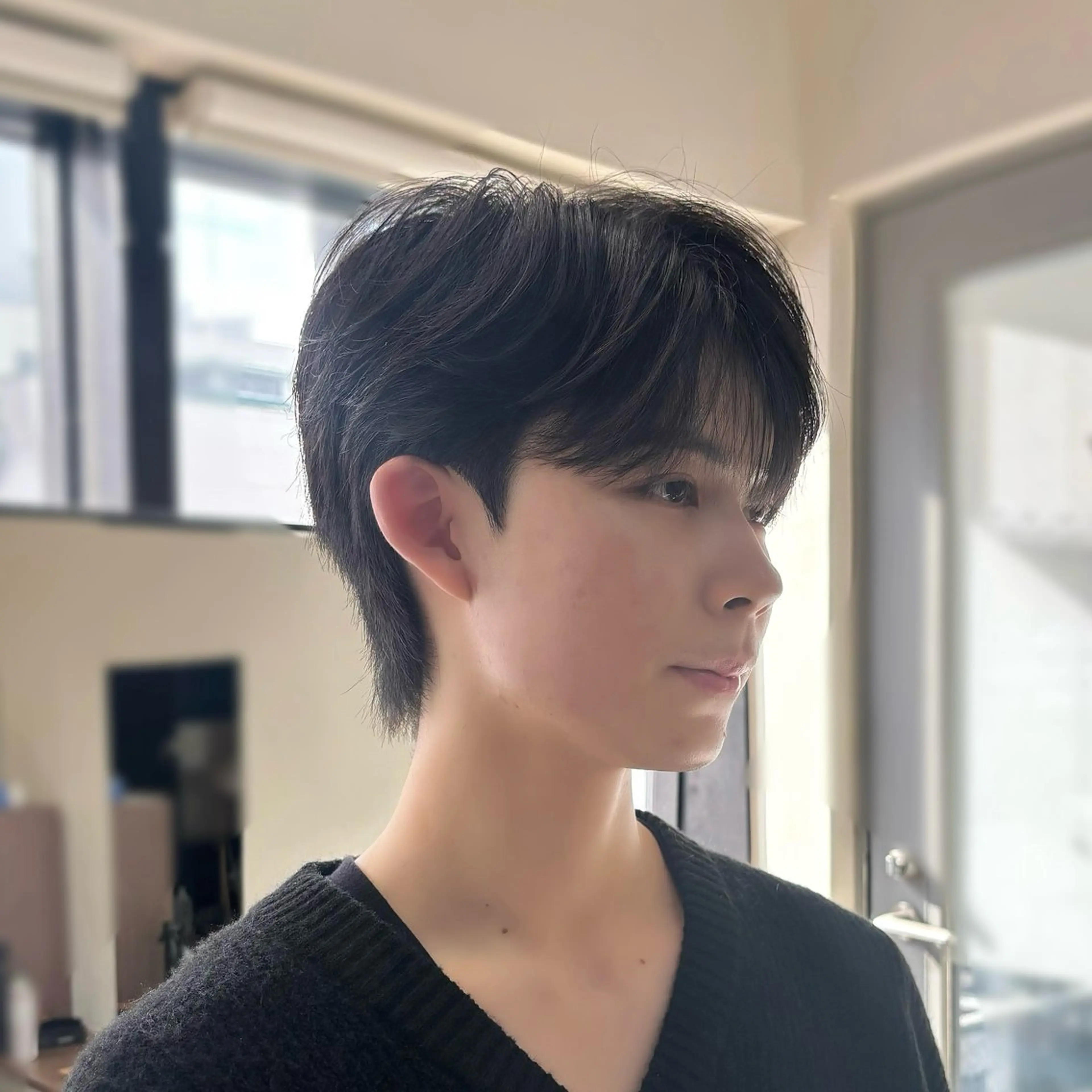 パーマ メンズ カット パーマ 🇰🇷韓国風カット 本木将紀🇰🇷のヘアスタイル